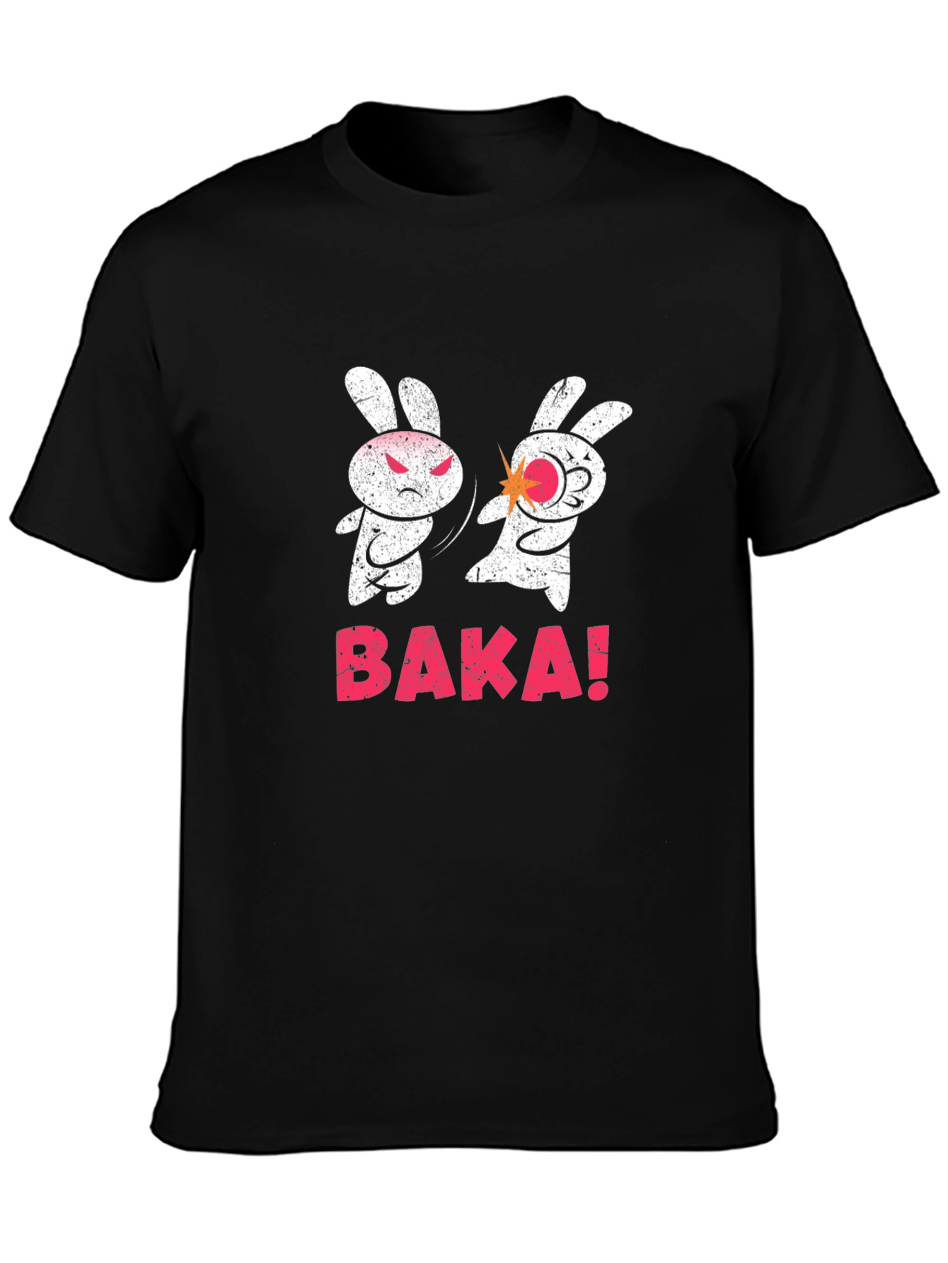 Baka Funny Bunny Slap T-Shirt