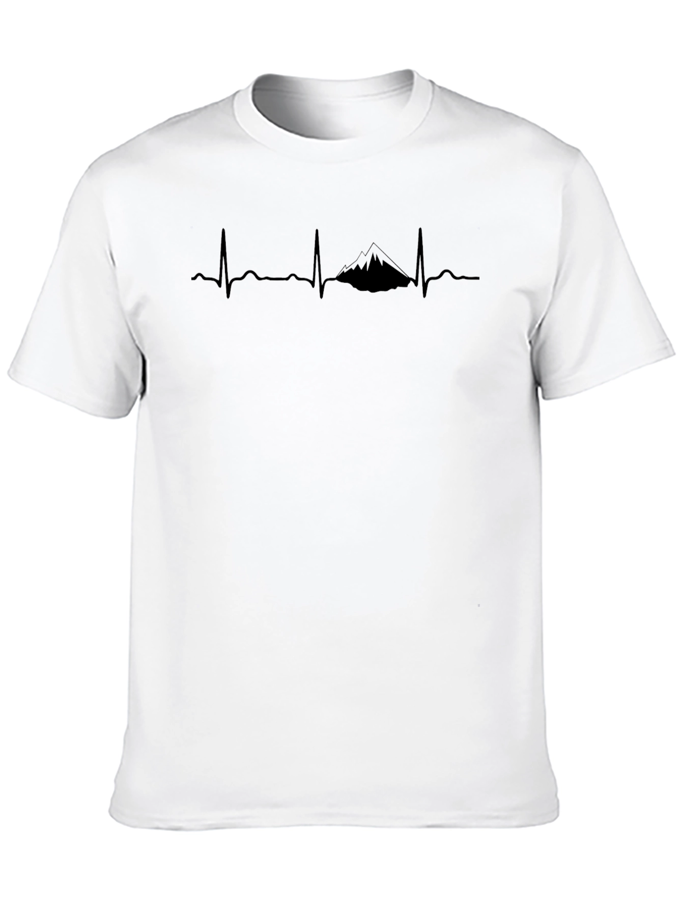 Mountain Heartbeat T-Shirt - Adventure Awaits!