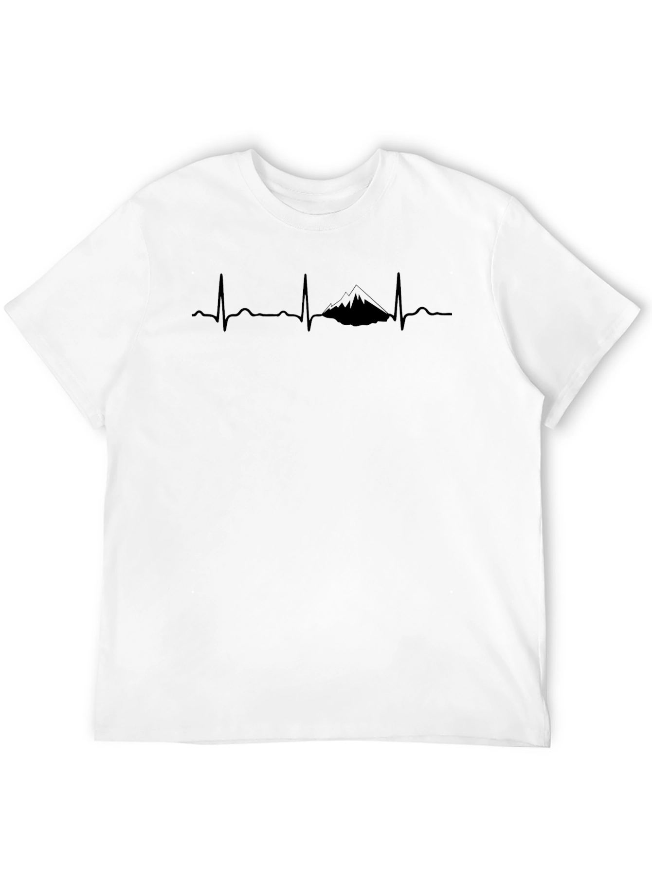 Mountain Heartbeat T-Shirt - Adventure Awaits!