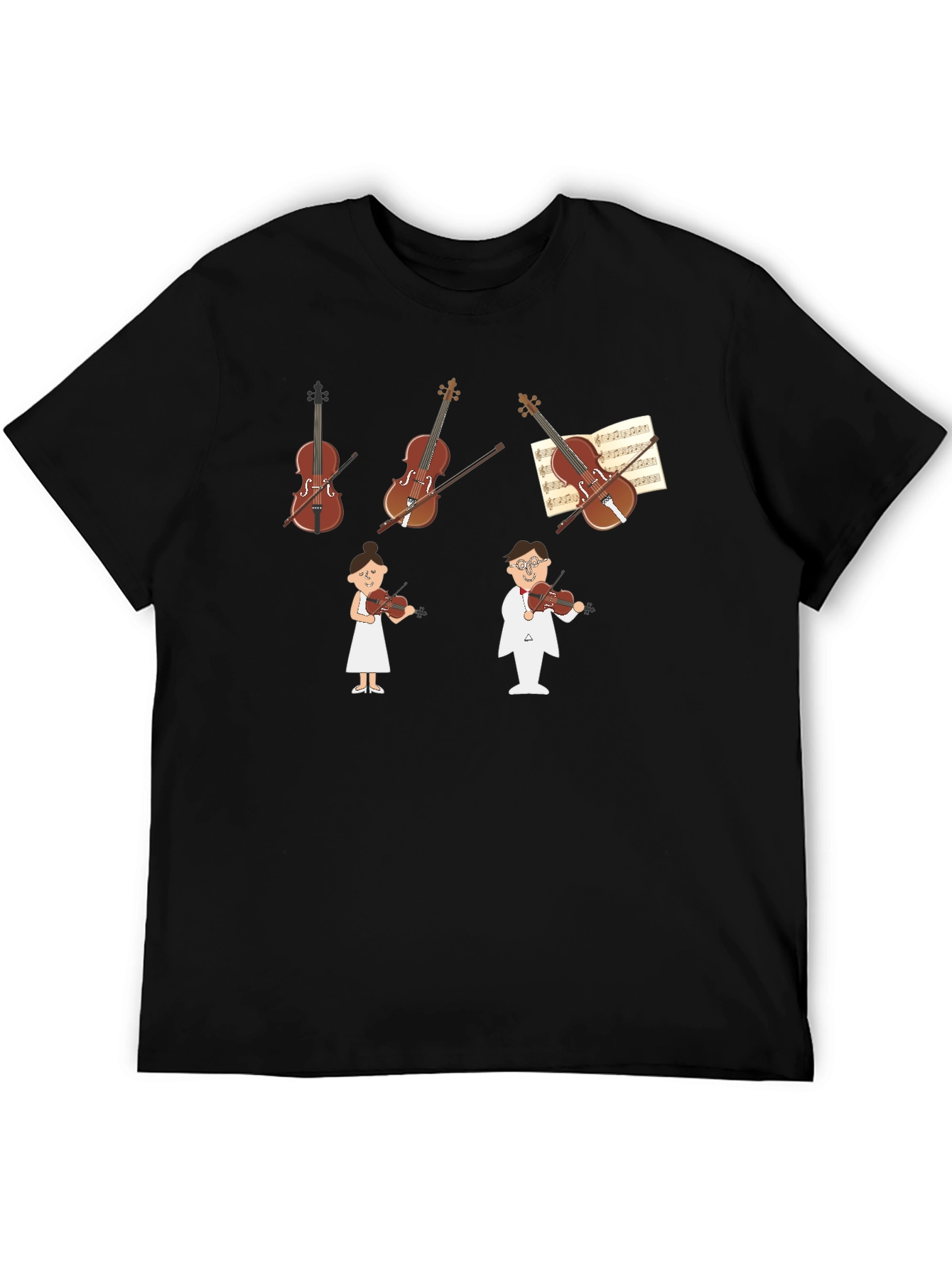 Violinist T-Shirt - Music Lover Tee