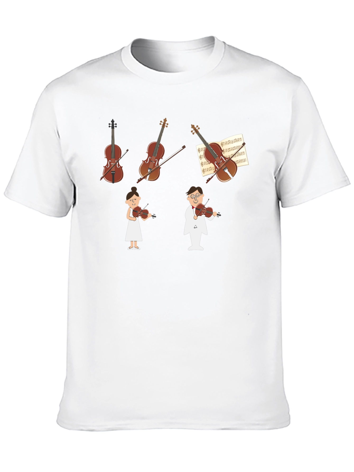 Violinist T-Shirt - Music Lover Tee