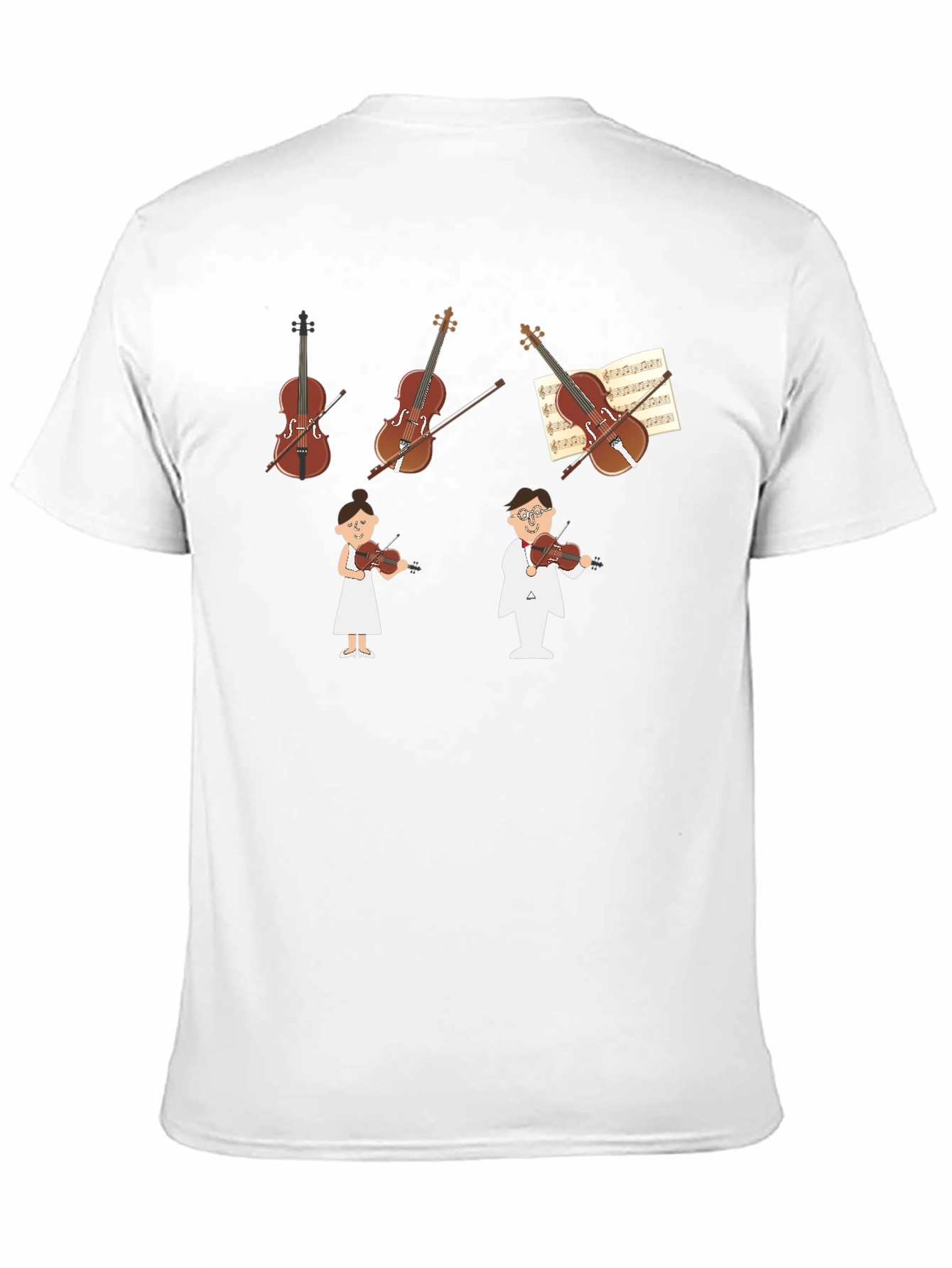 Violinist T-Shirt - Music Lover Tee