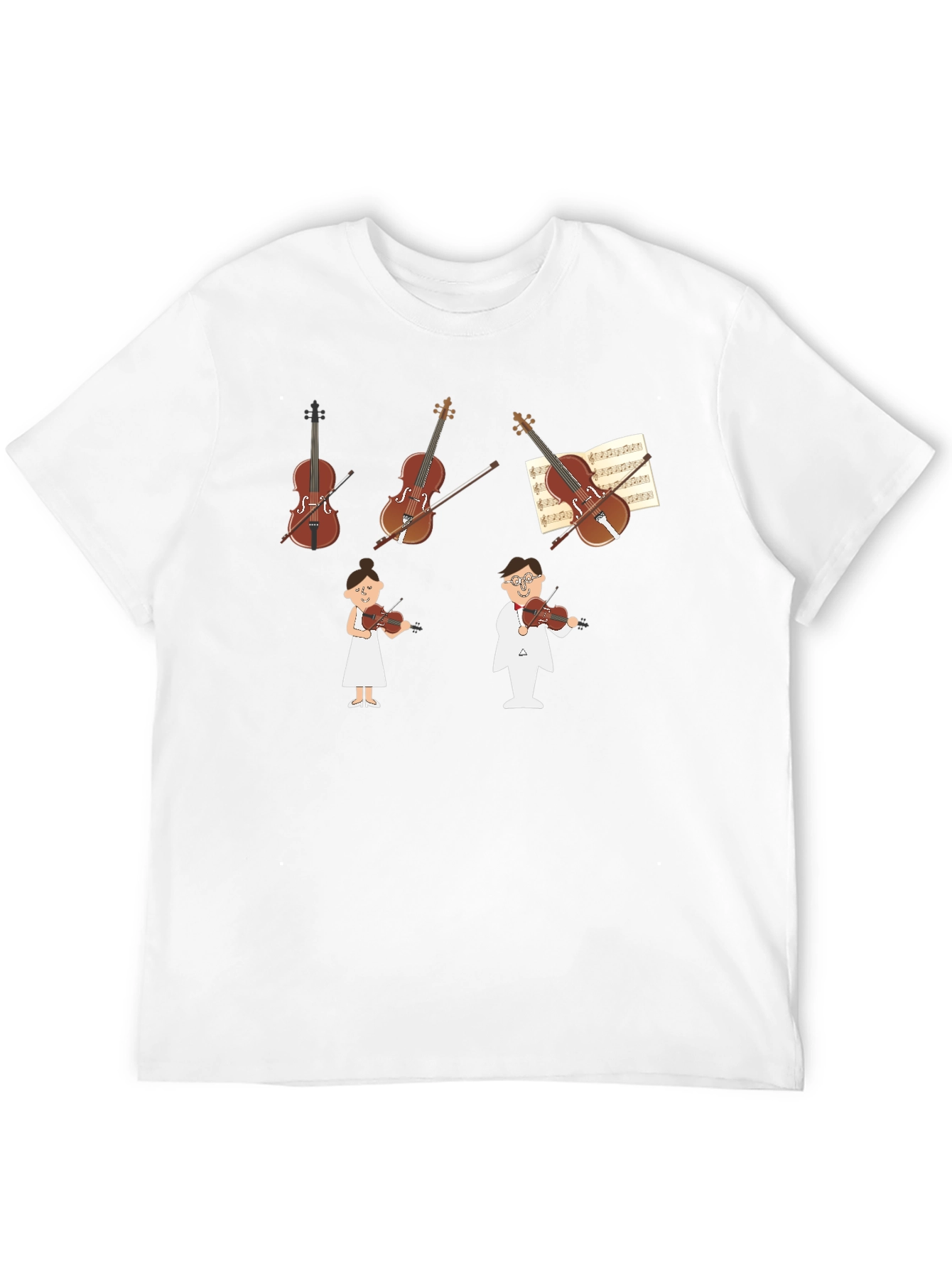 Violinist T-Shirt - Music Lover Tee