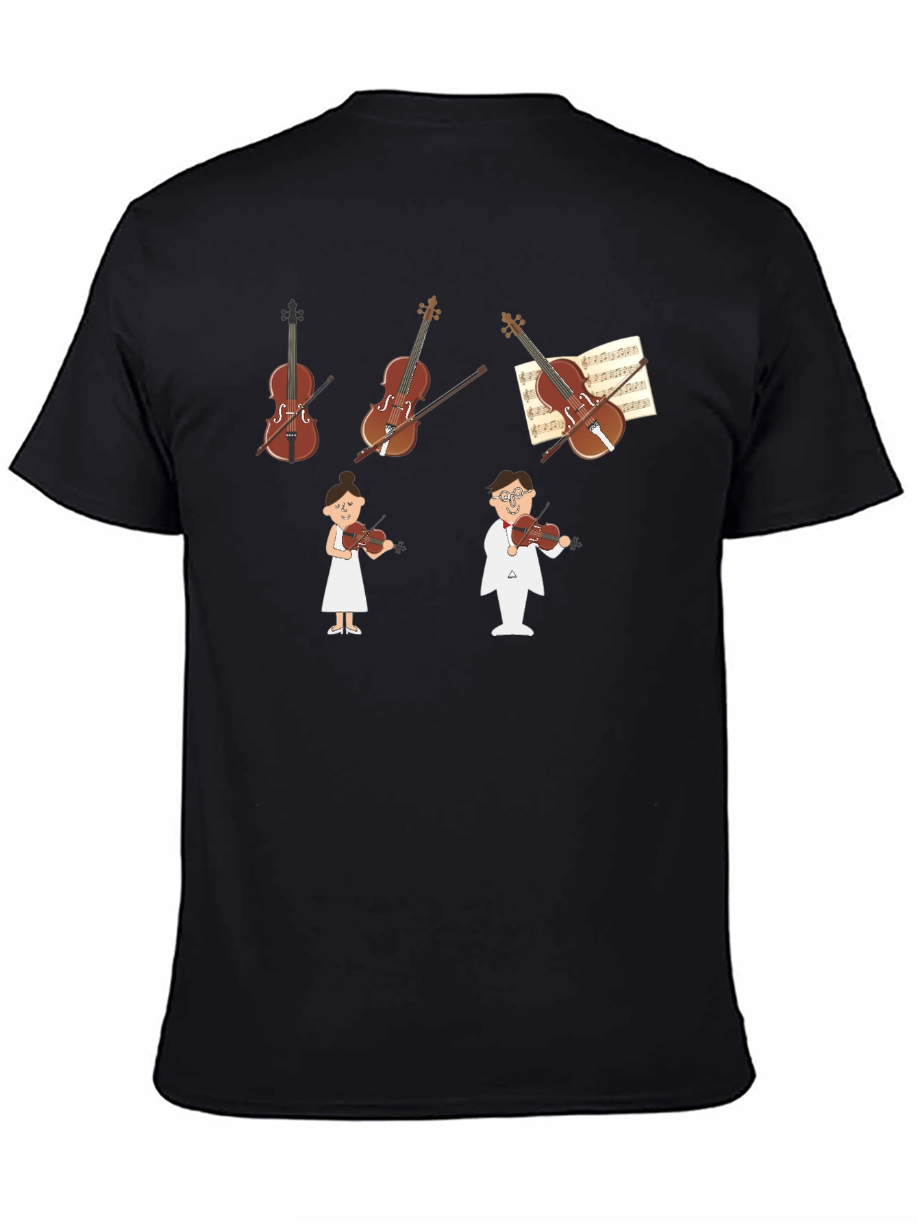 Violinist T-Shirt - Music Lover Tee