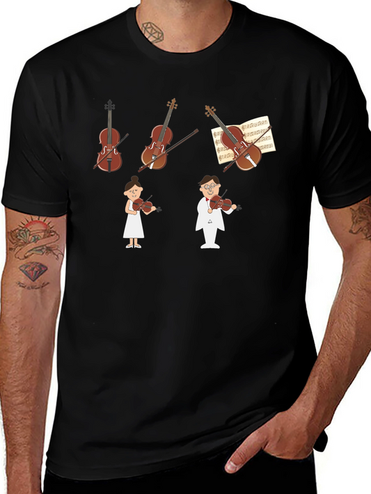 Violinist T-Shirt - Music Lover Tee