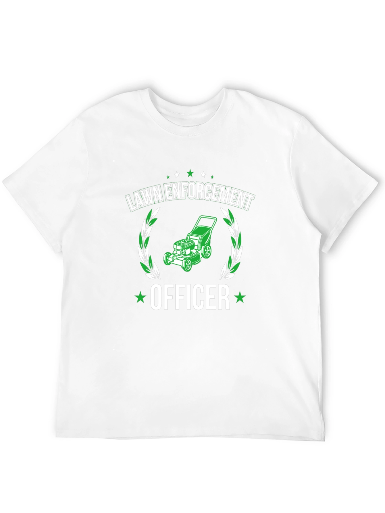 Lawn Enforcement Officer Graphic T-Shirt