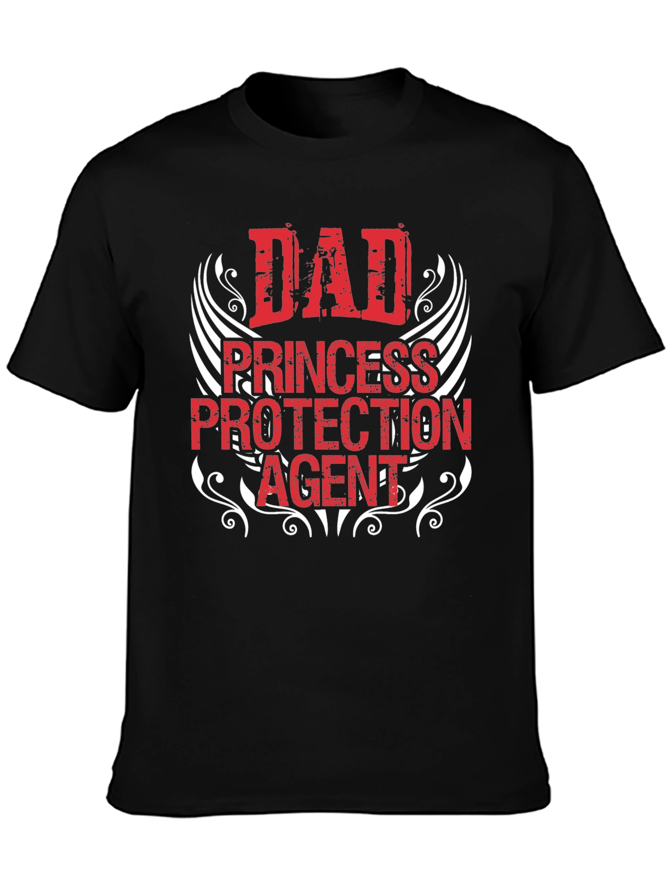Dad Princess Protection Agent Graphic Tee