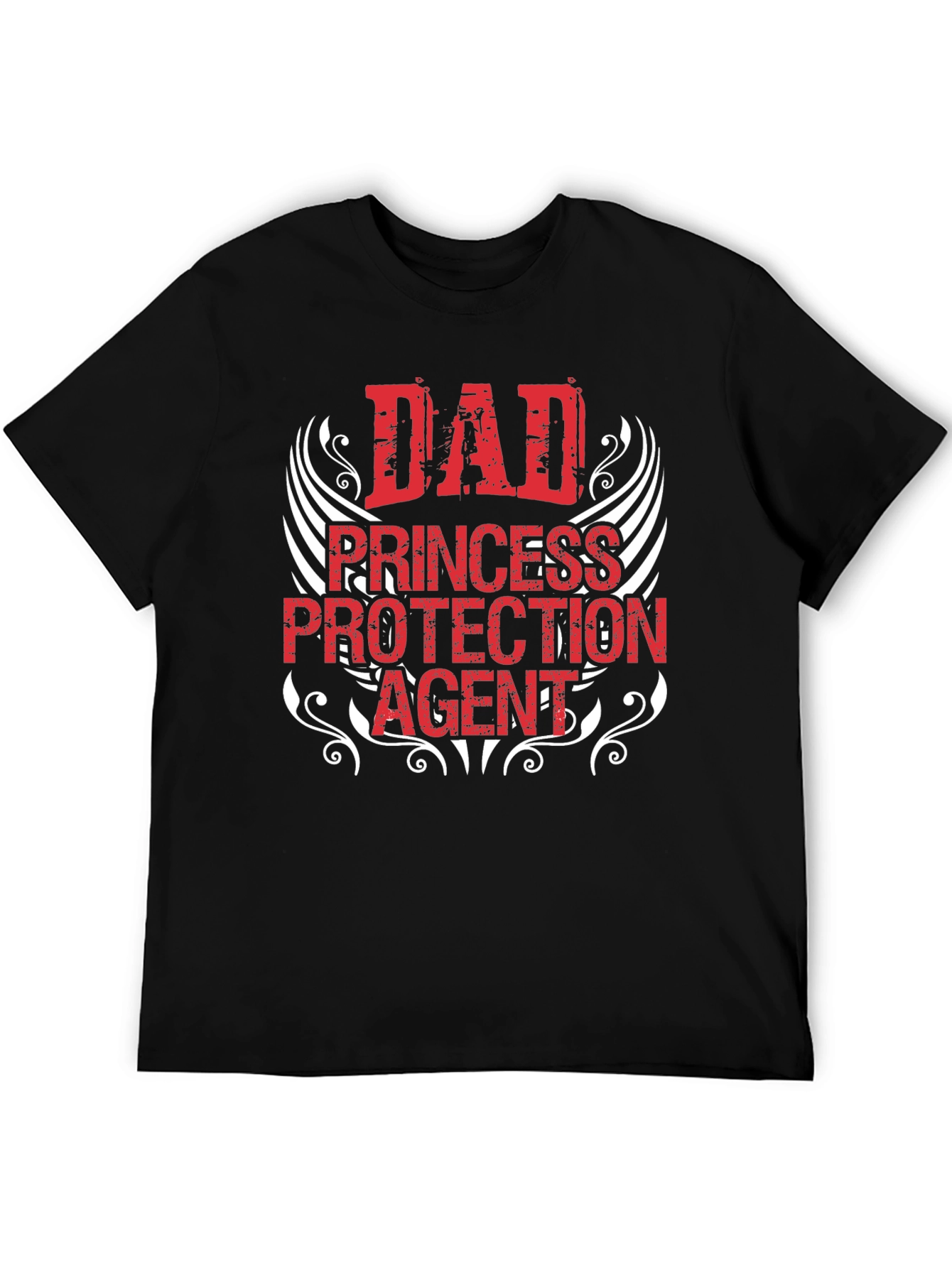 Dad Princess Protection Agent Graphic Tee