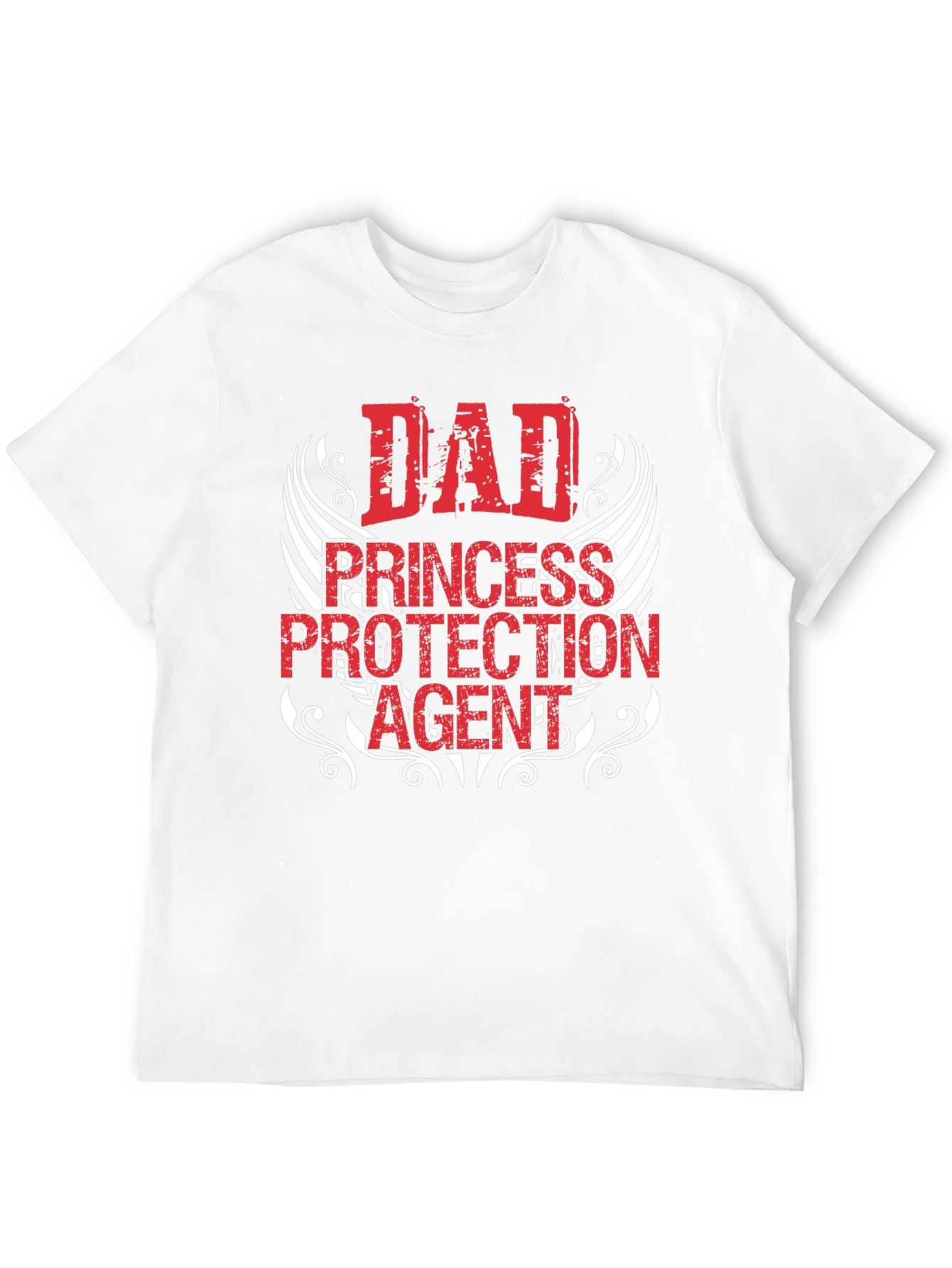 Dad Princess Protection Agent Graphic Tee