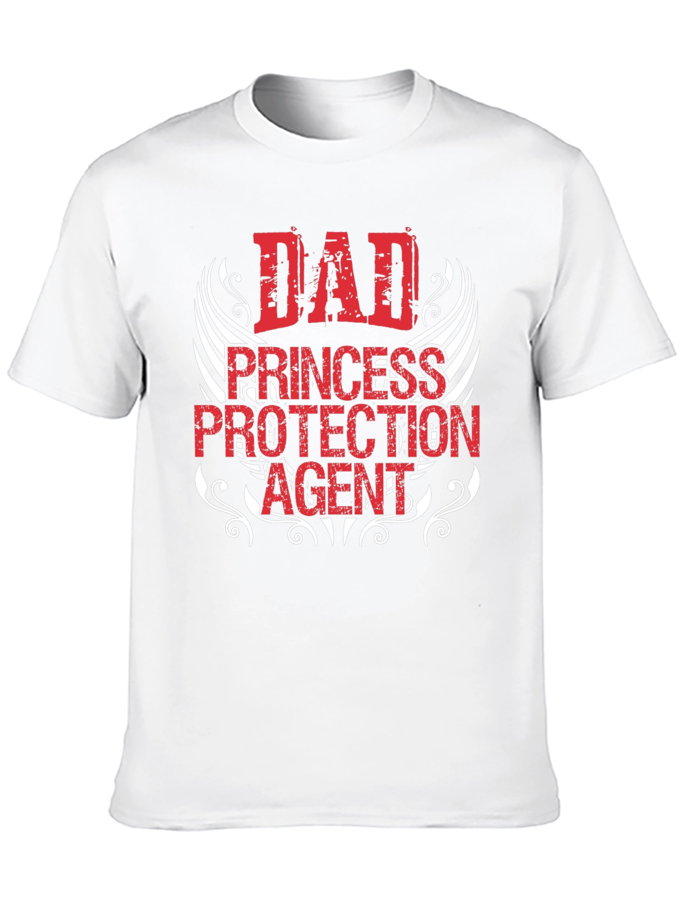 Dad Princess Protection Agent Graphic Tee