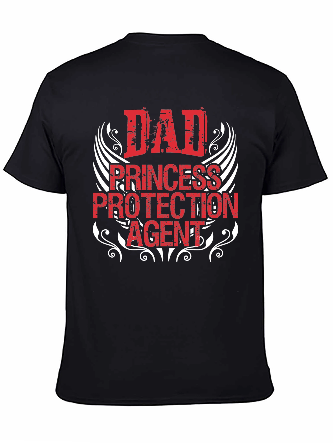 Dad Princess Protection Agent Graphic Tee