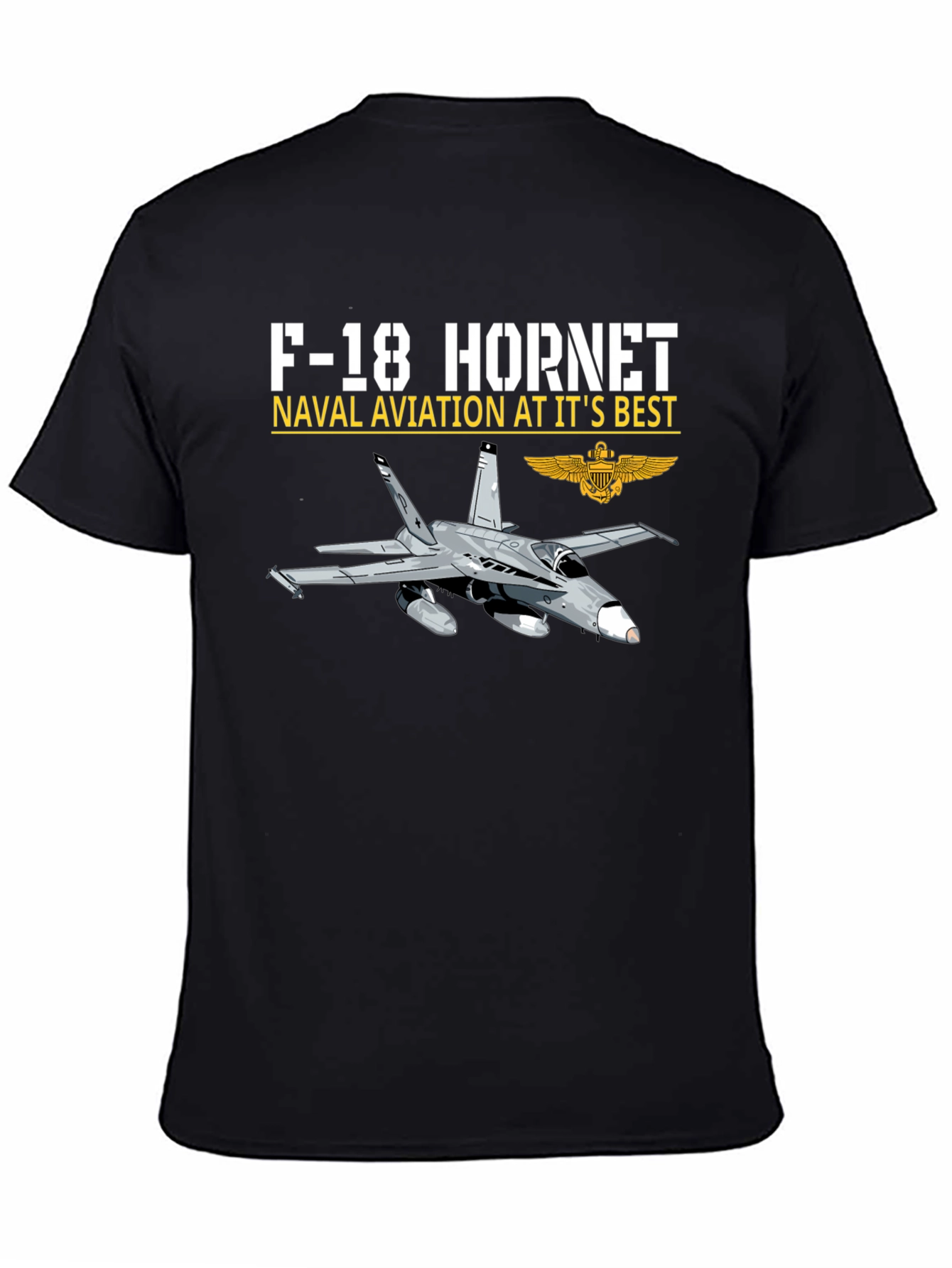 F-18 Hornet Naval Aviation T-Shirt