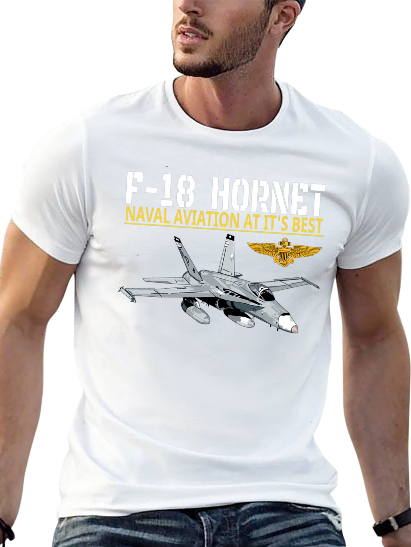 F-18 Hornet Naval Aviation T-Shirt