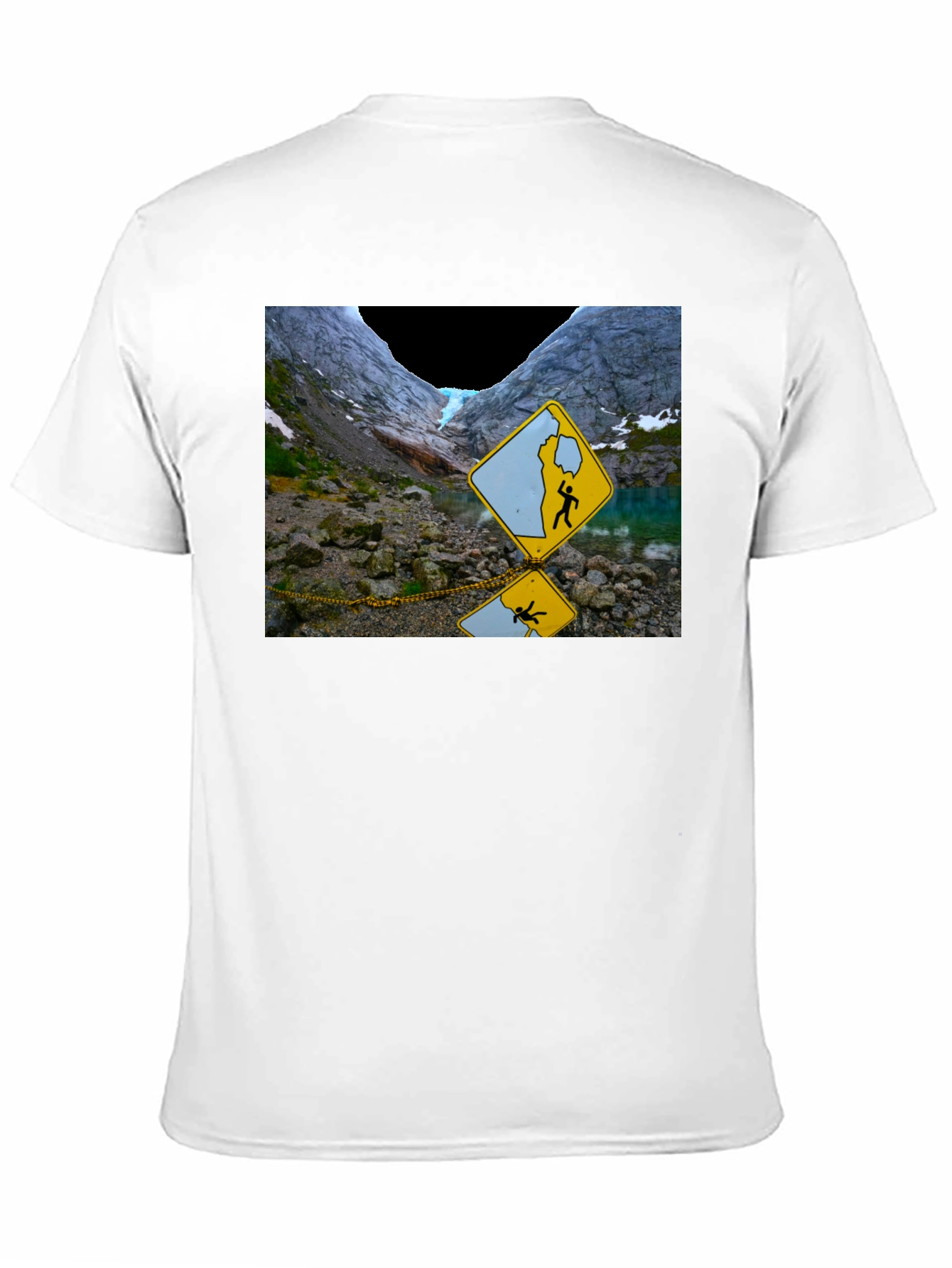 Glacier Hazard T-Shirt - Unique Design