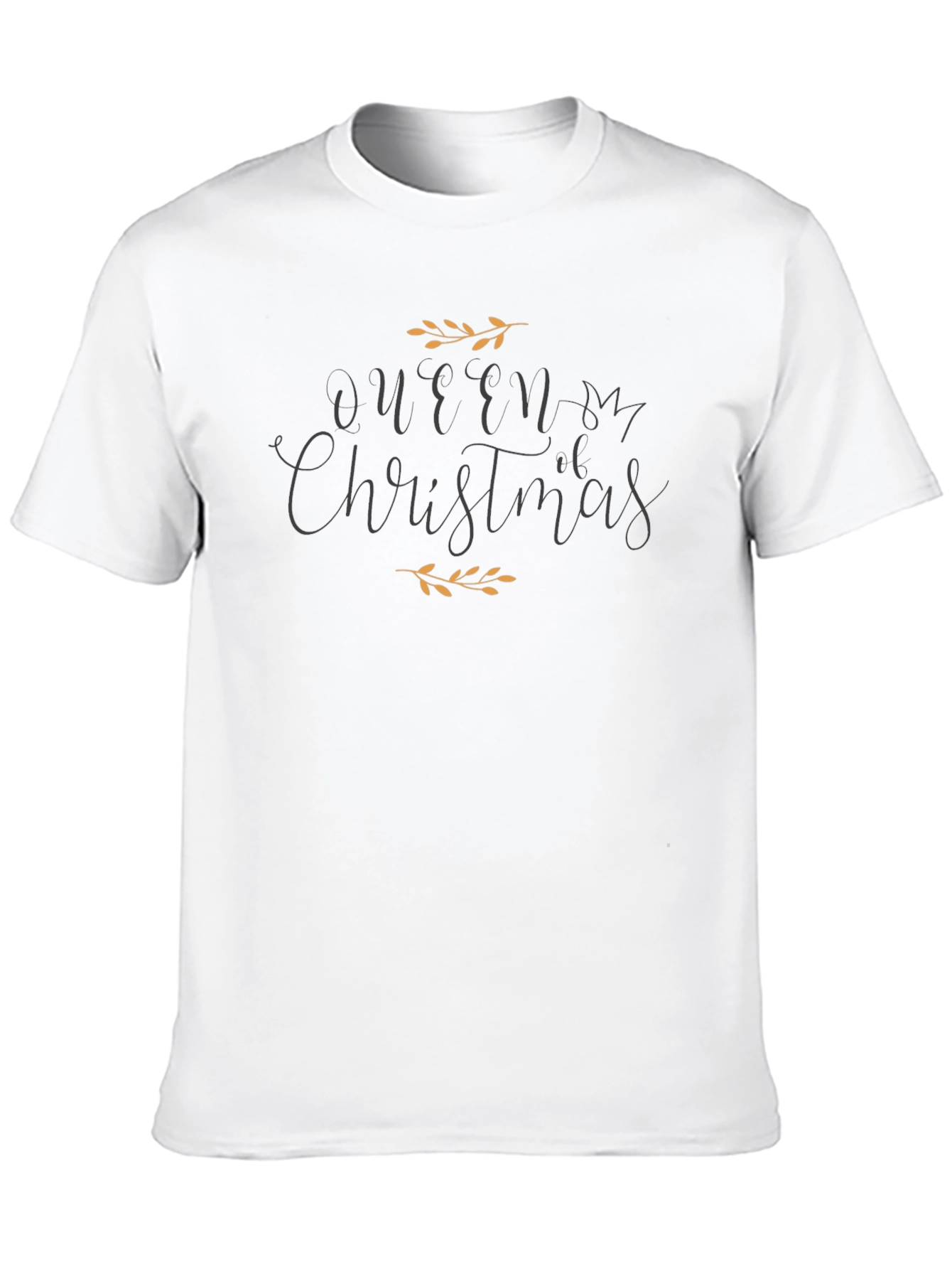 Queen of Christmas Graphic Tee - Holiday Apparel
