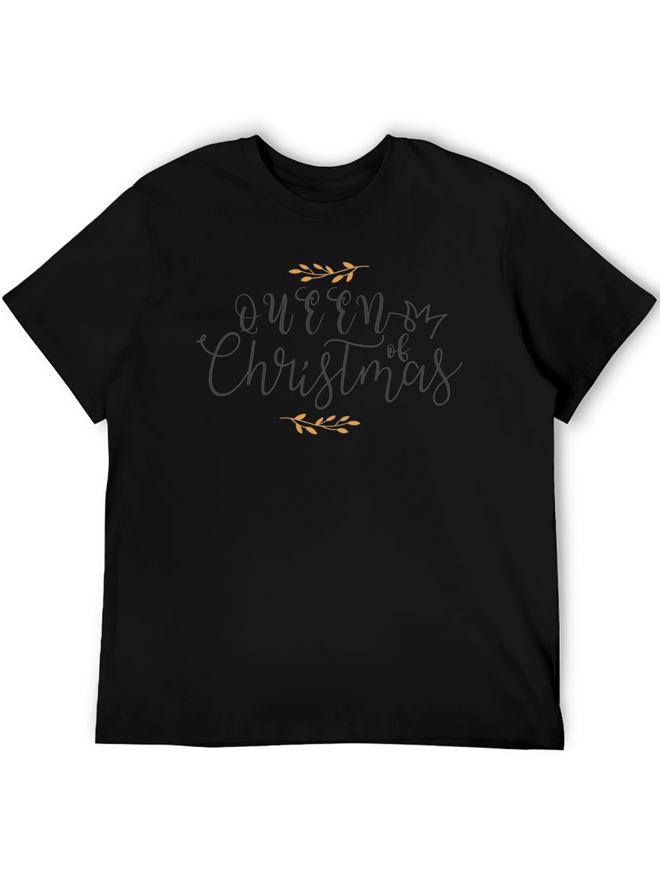 Queen of Christmas Graphic Tee - Holiday Apparel