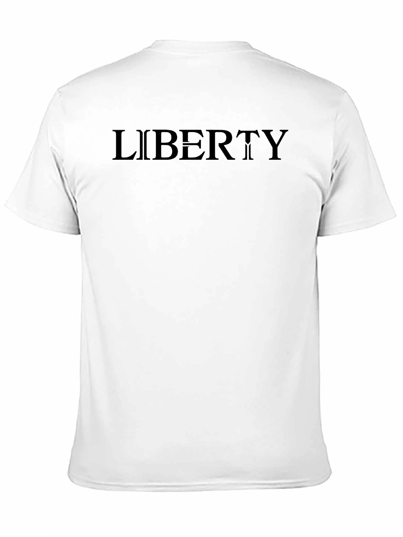 Liberty Graphic Black T-Shirt - Stylish & Comfortable