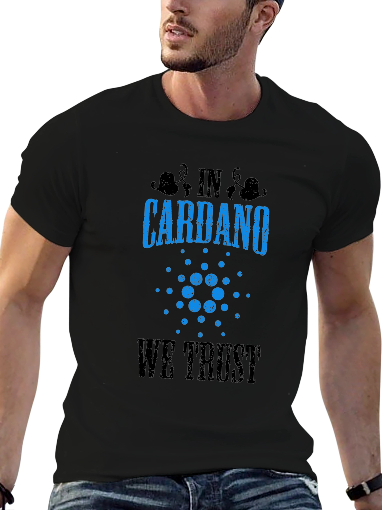 Cardano Cryptocurrency T-Shirt - We Trust