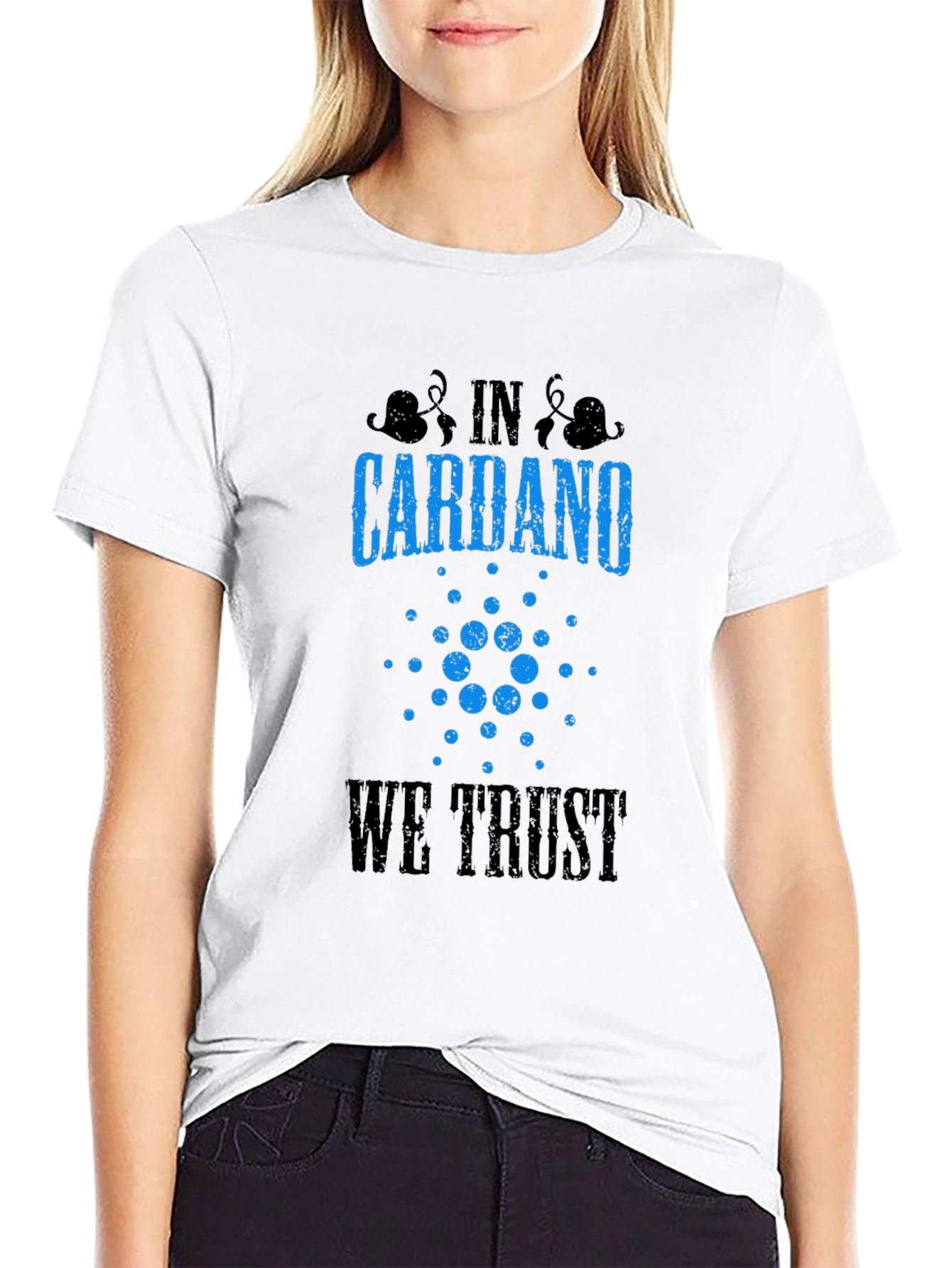 Cardano Cryptocurrency T-Shirt - We Trust