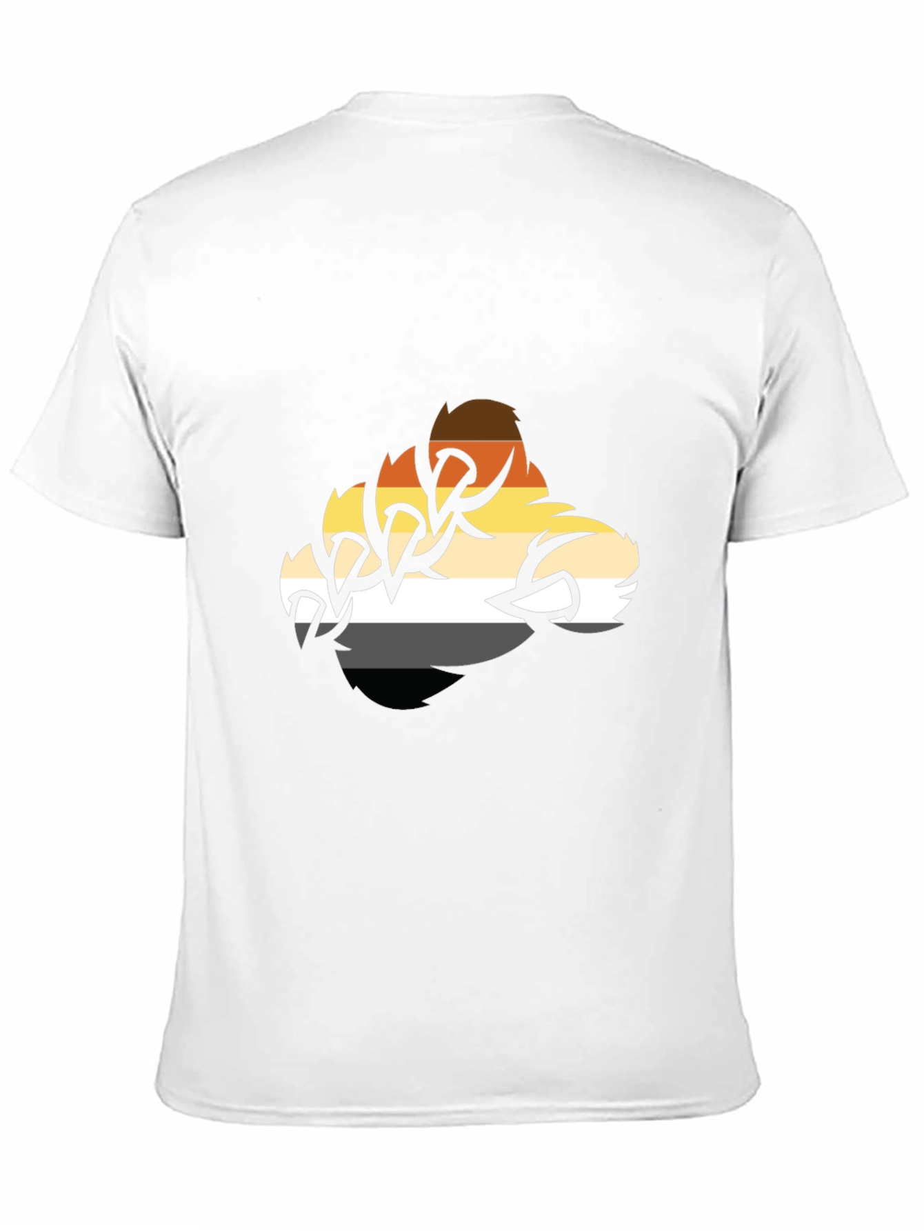 Bear Pride T-Shirt - Claw Stripes Design