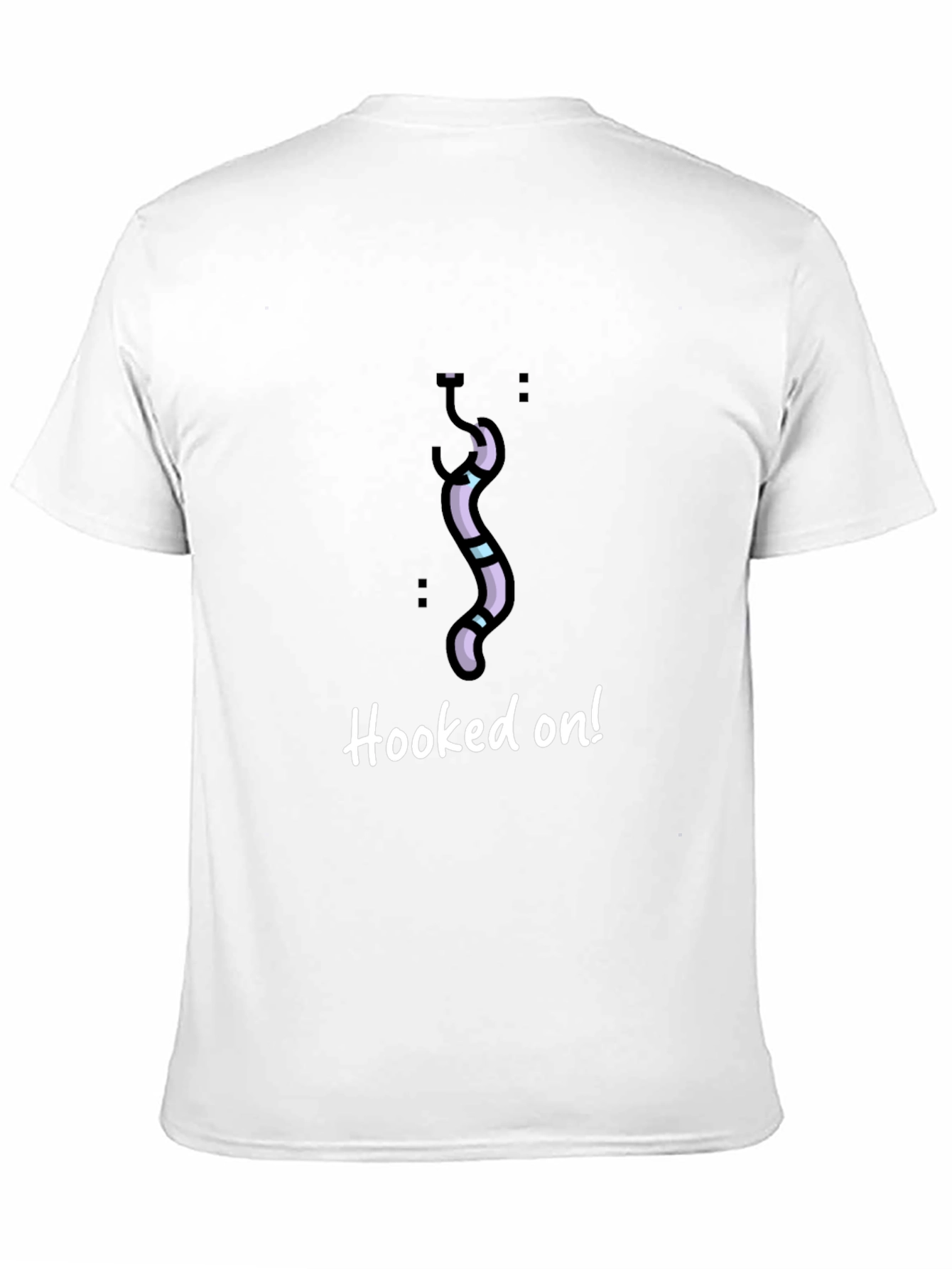 Hooked On! Novelty Graphic T-Shirt