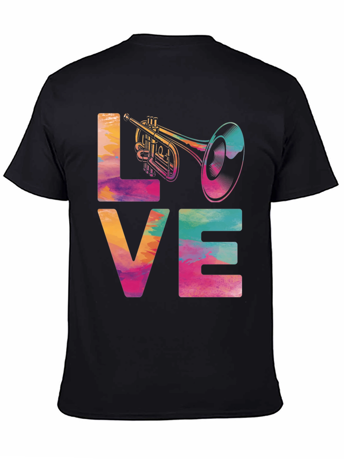 Love Trumpet Graphic Tee - Musicians T-Shirt
