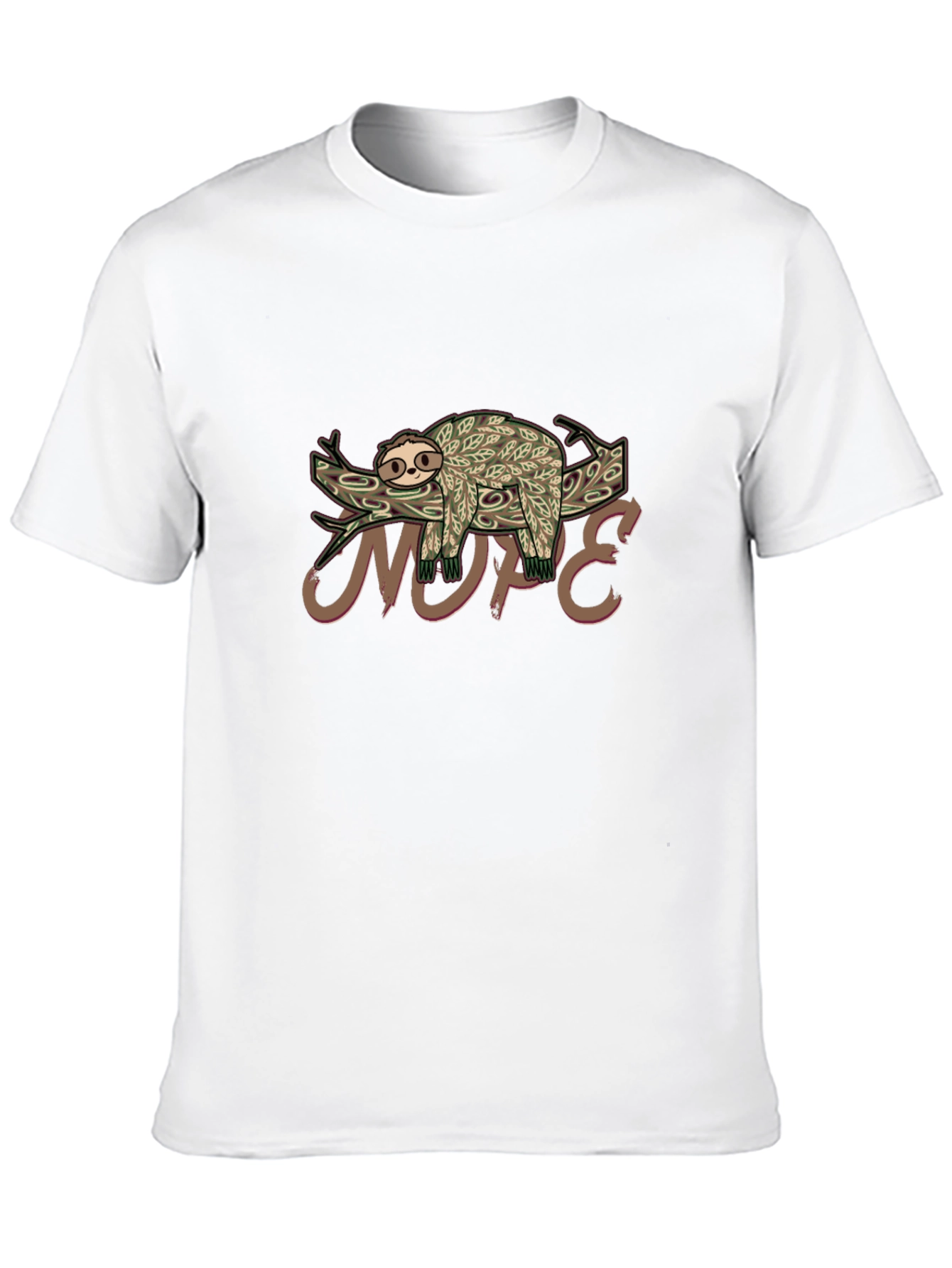Sloth Nope T-Shirt - Lazy Days