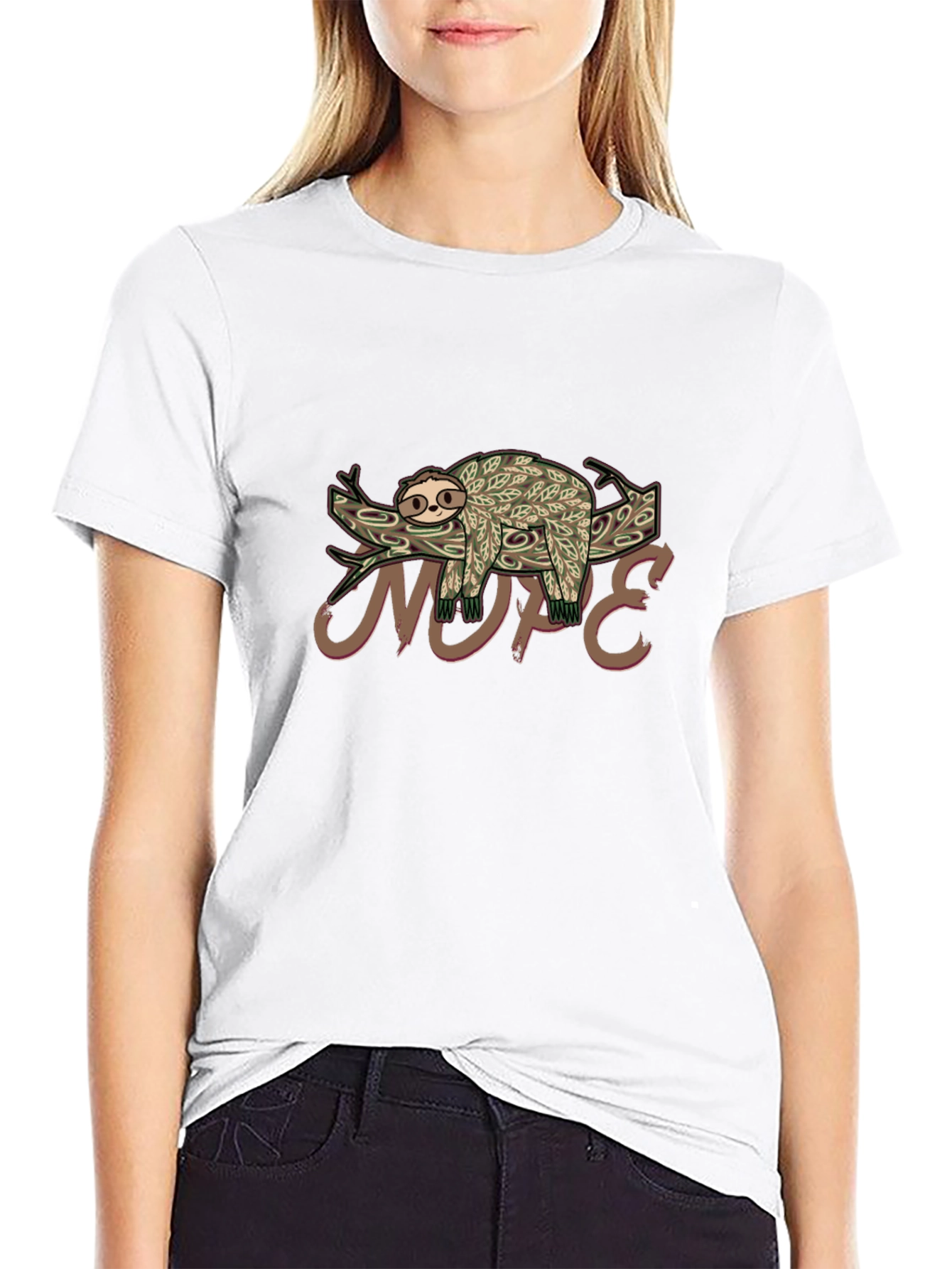 Sloth Nope T-Shirt - Lazy Days