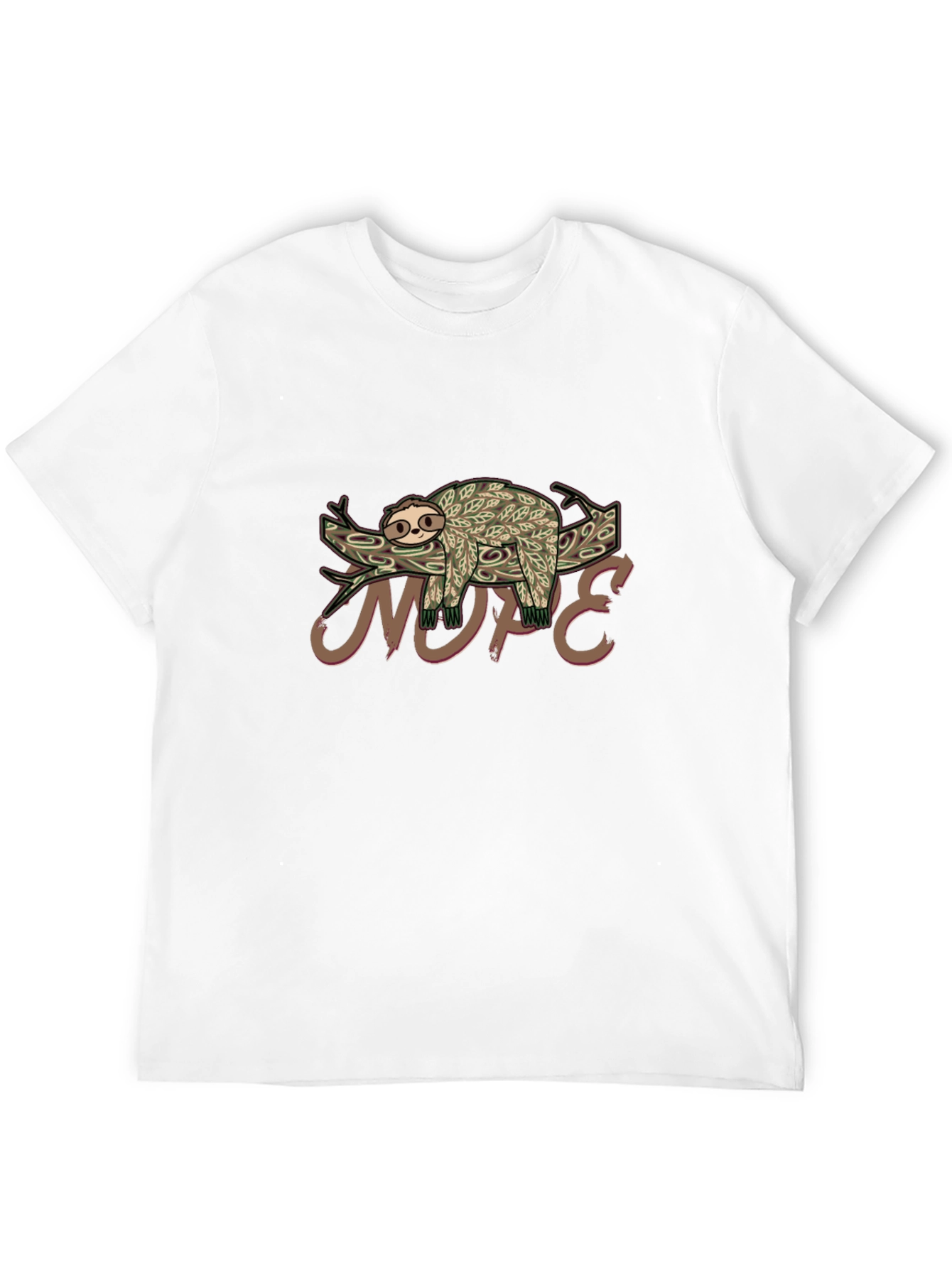 Sloth Nope T-Shirt - Lazy Days