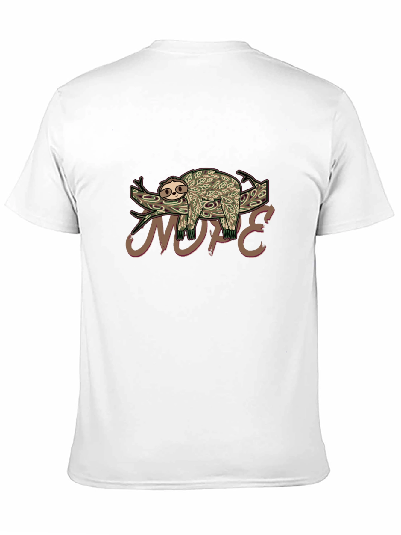Sloth Nope T-Shirt - Lazy Days