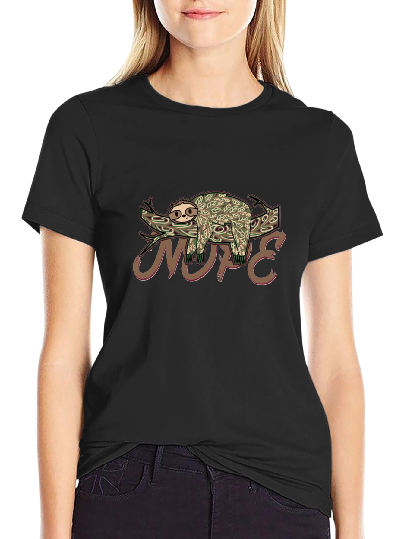 Sloth Nope T-Shirt - Lazy Days