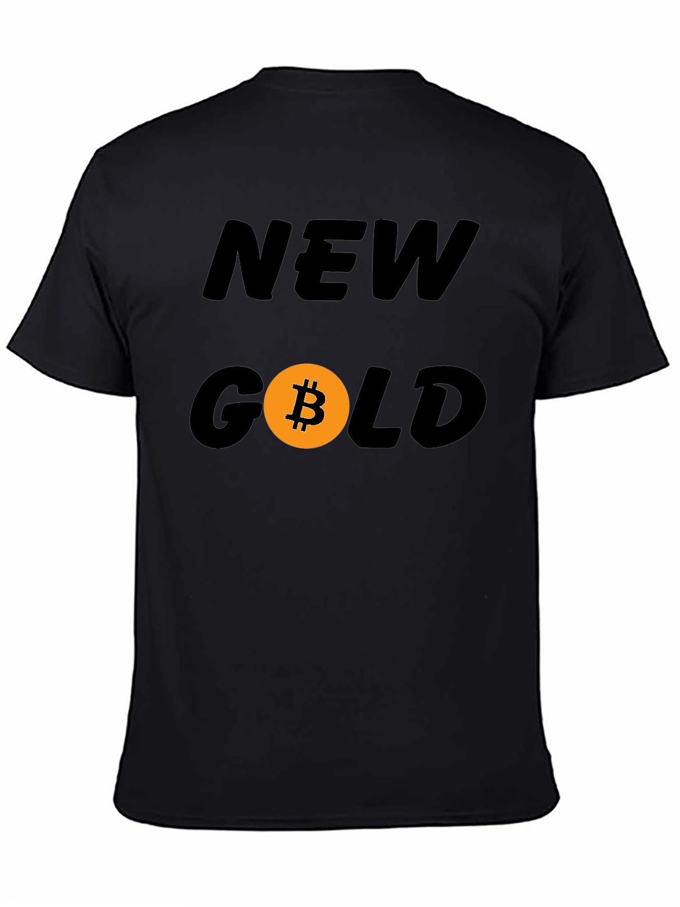 Bitcoin New Gold Graphic Tee - Crypto Fashion