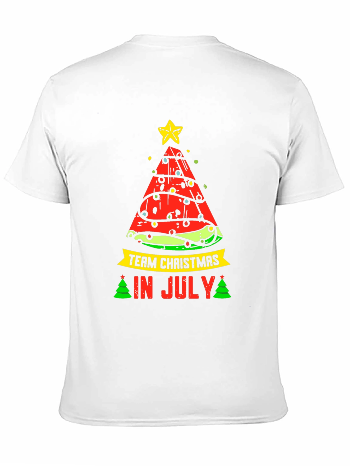 Team Christmas in July Watermelon T-Shirt