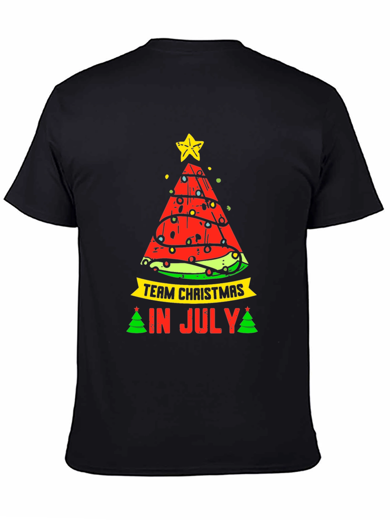 Team Christmas in July Watermelon T-Shirt