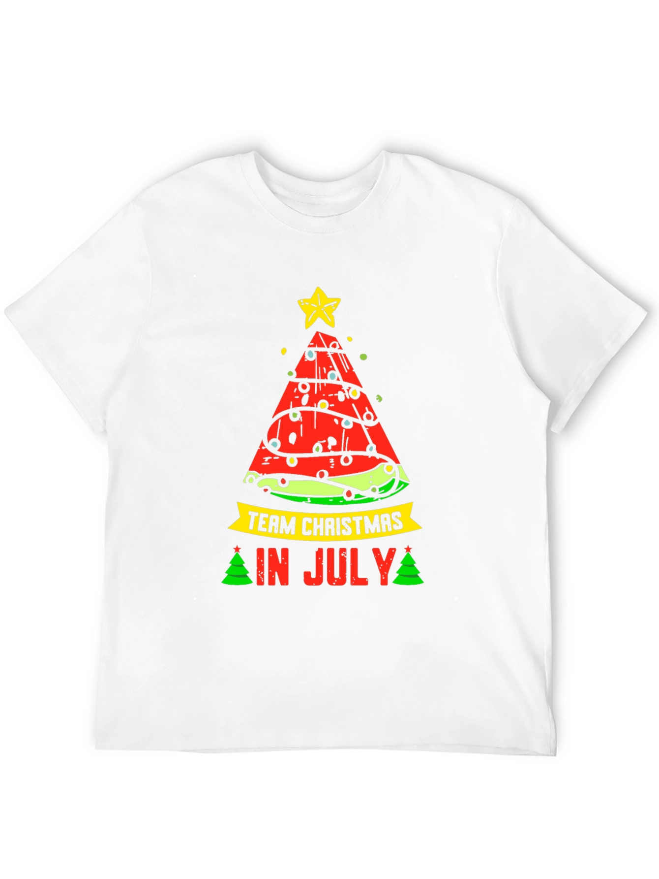 Team Christmas in July Watermelon T-Shirt