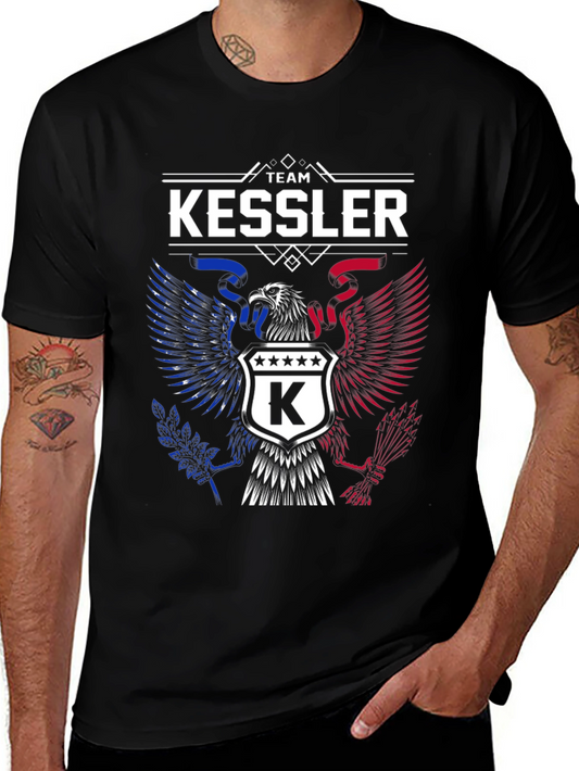Team Kessler T-Shirt - Patriotic Eagle Design