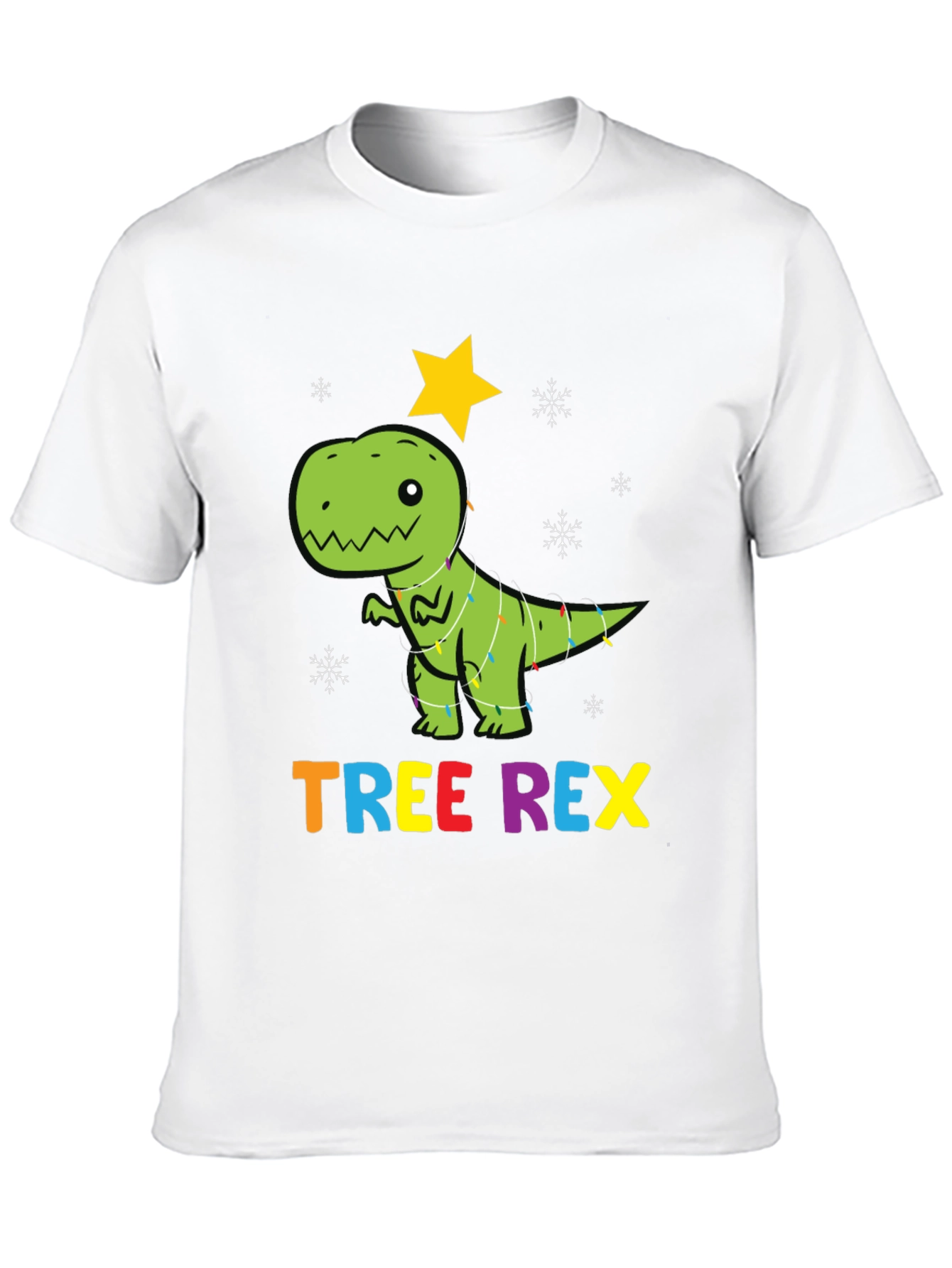 Tree Rex Christmas T-Shirt - Dinosaur Holiday Tee
