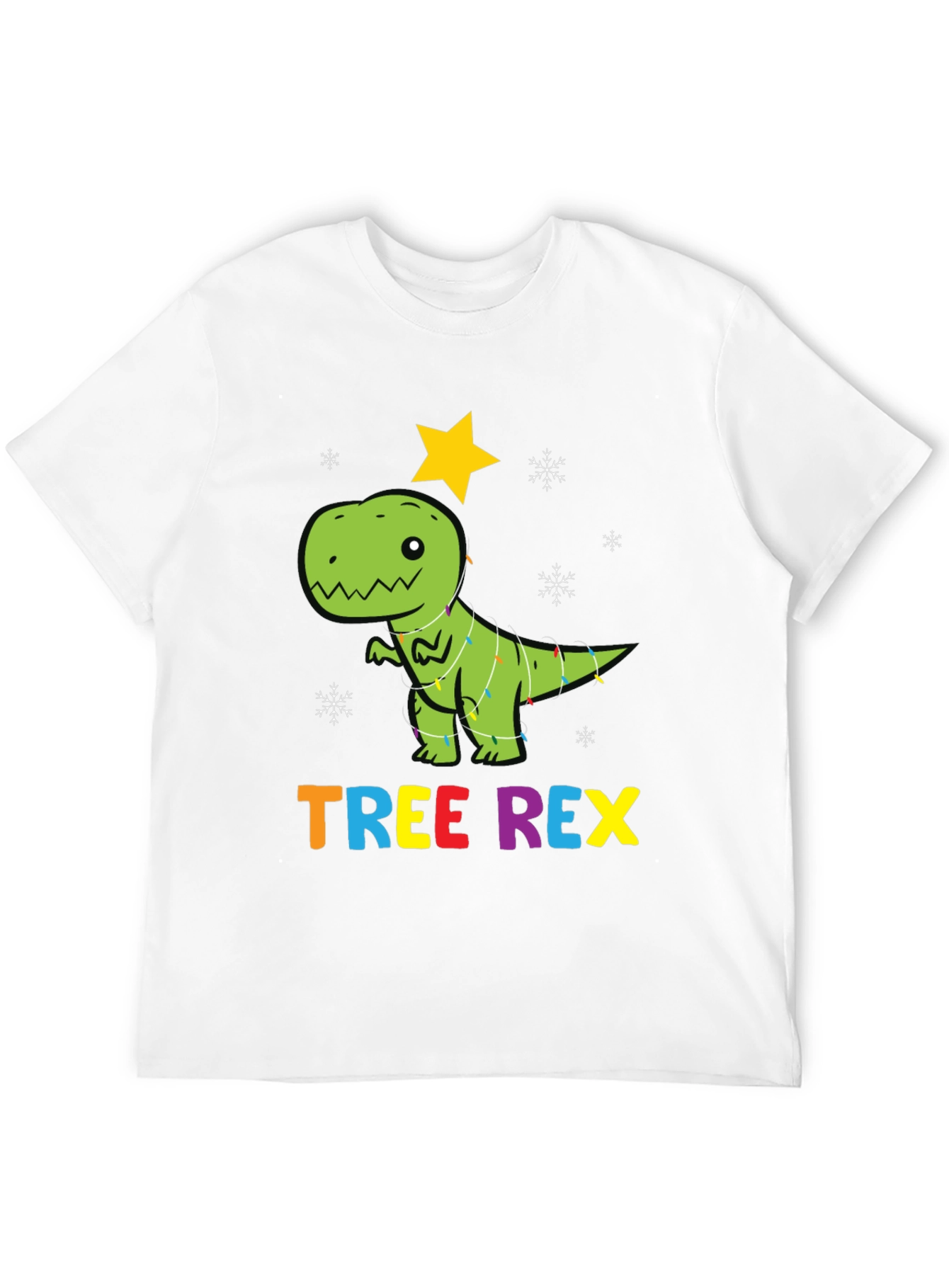 Tree Rex Christmas T-Shirt - Dinosaur Holiday Tee
