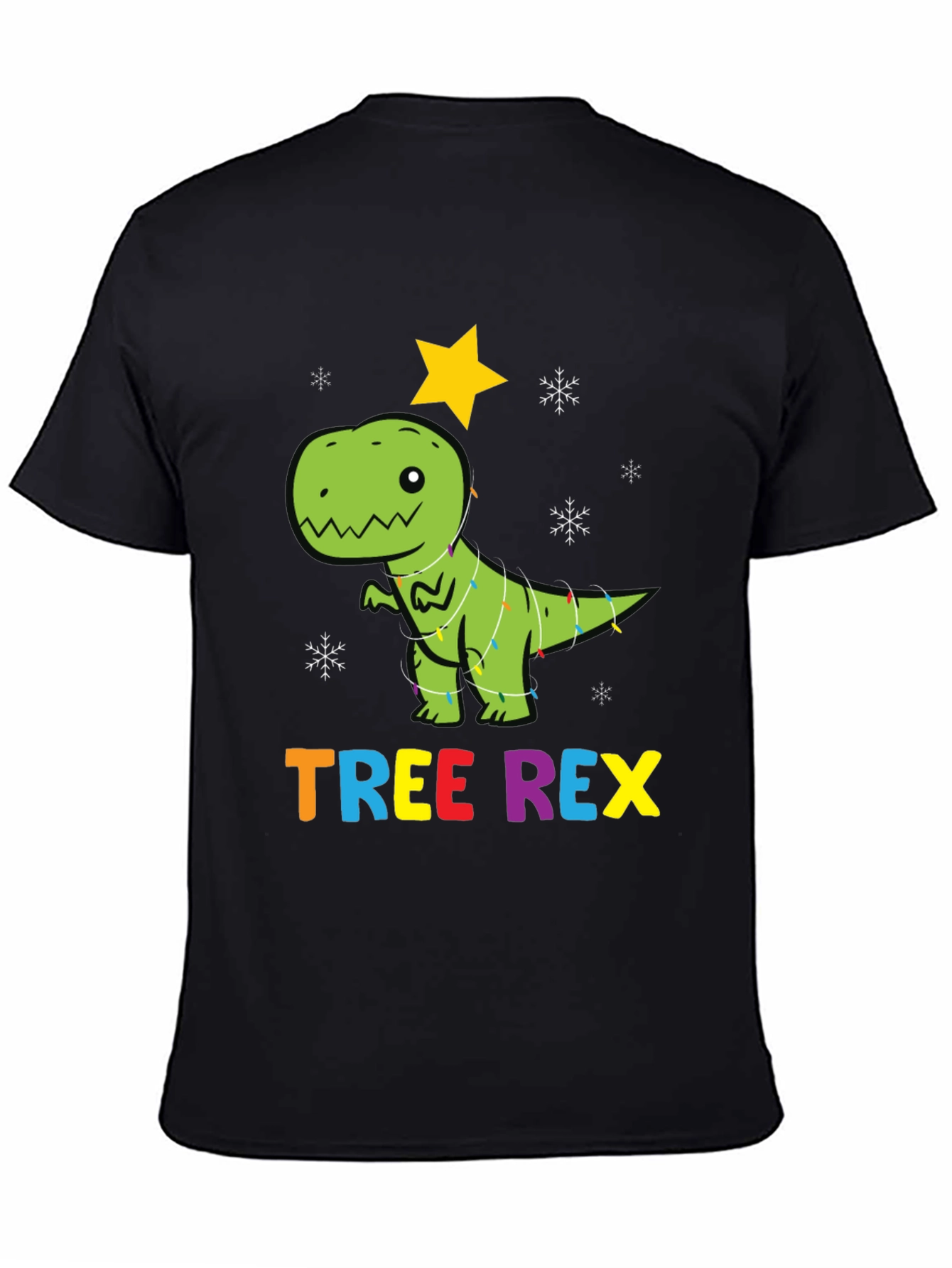 Tree Rex Christmas T-Shirt - Dinosaur Holiday Tee
