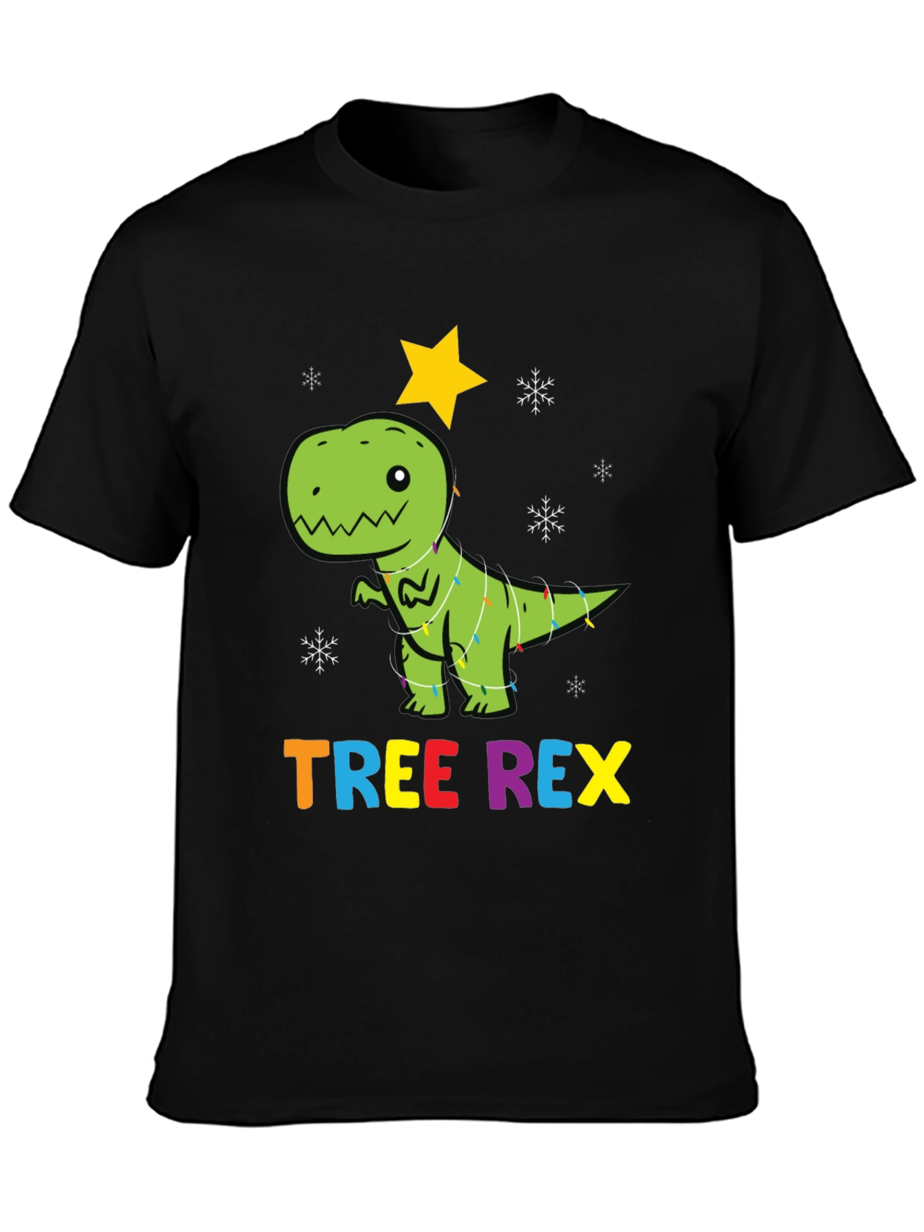 Tree Rex Christmas T-Shirt - Dinosaur Holiday Tee