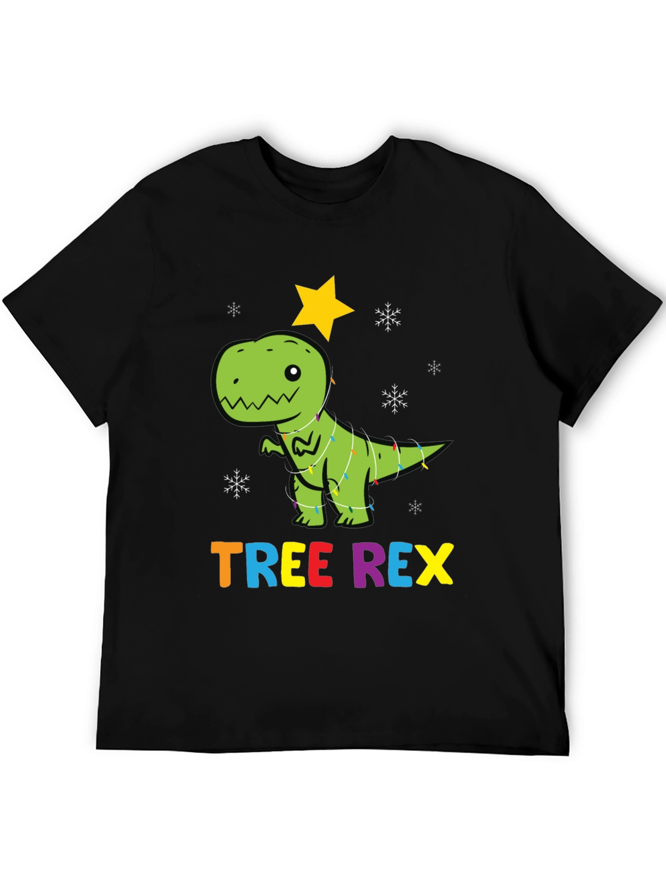 Tree Rex Christmas T-Shirt - Dinosaur Holiday Tee