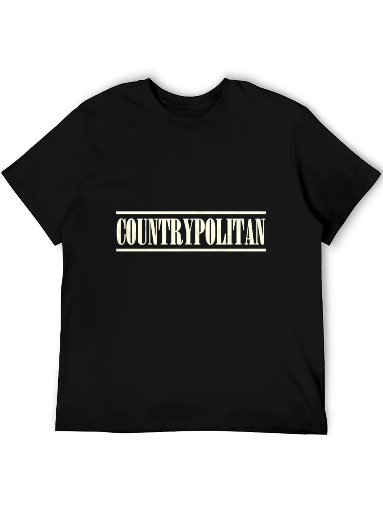 Countrypolitan Black T-Shirt