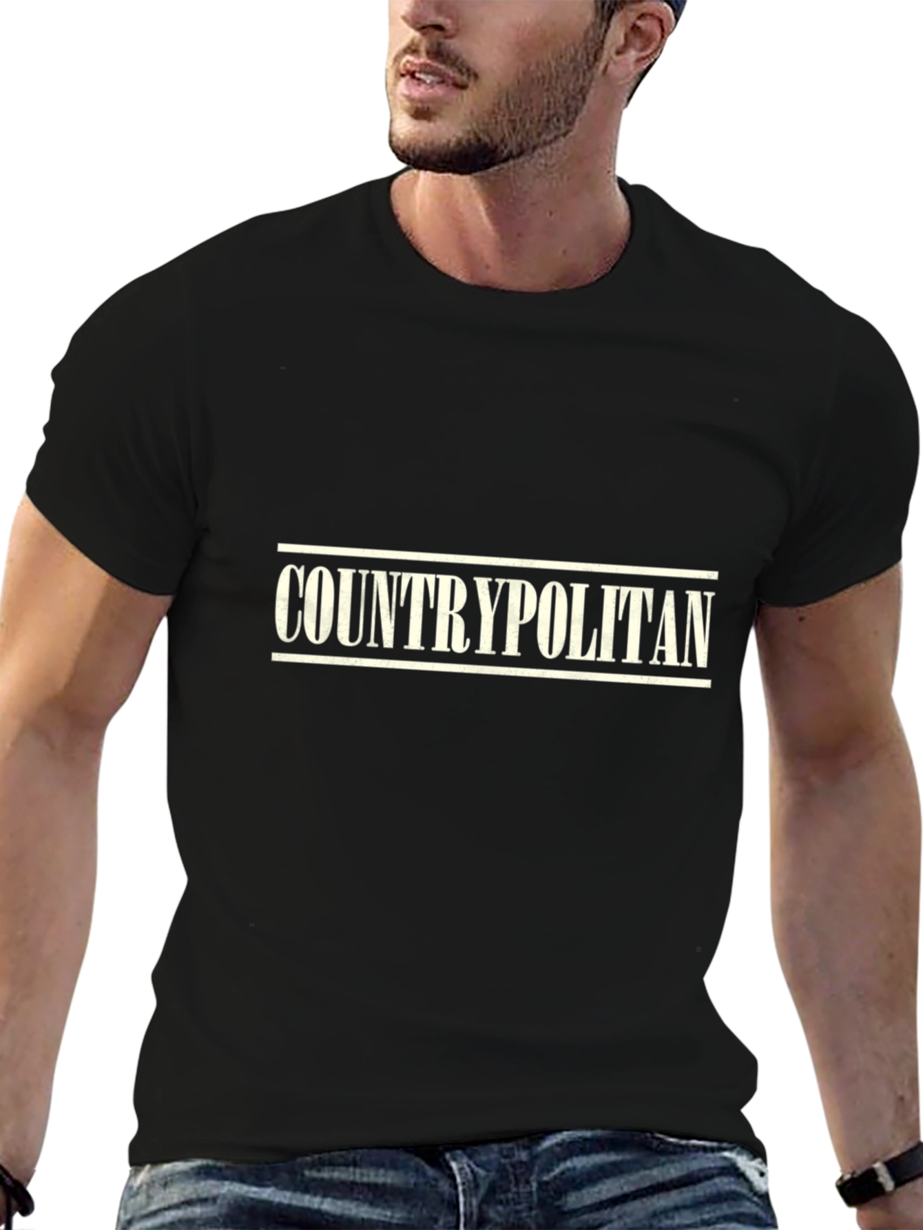 Countrypolitan Black T-Shirt
