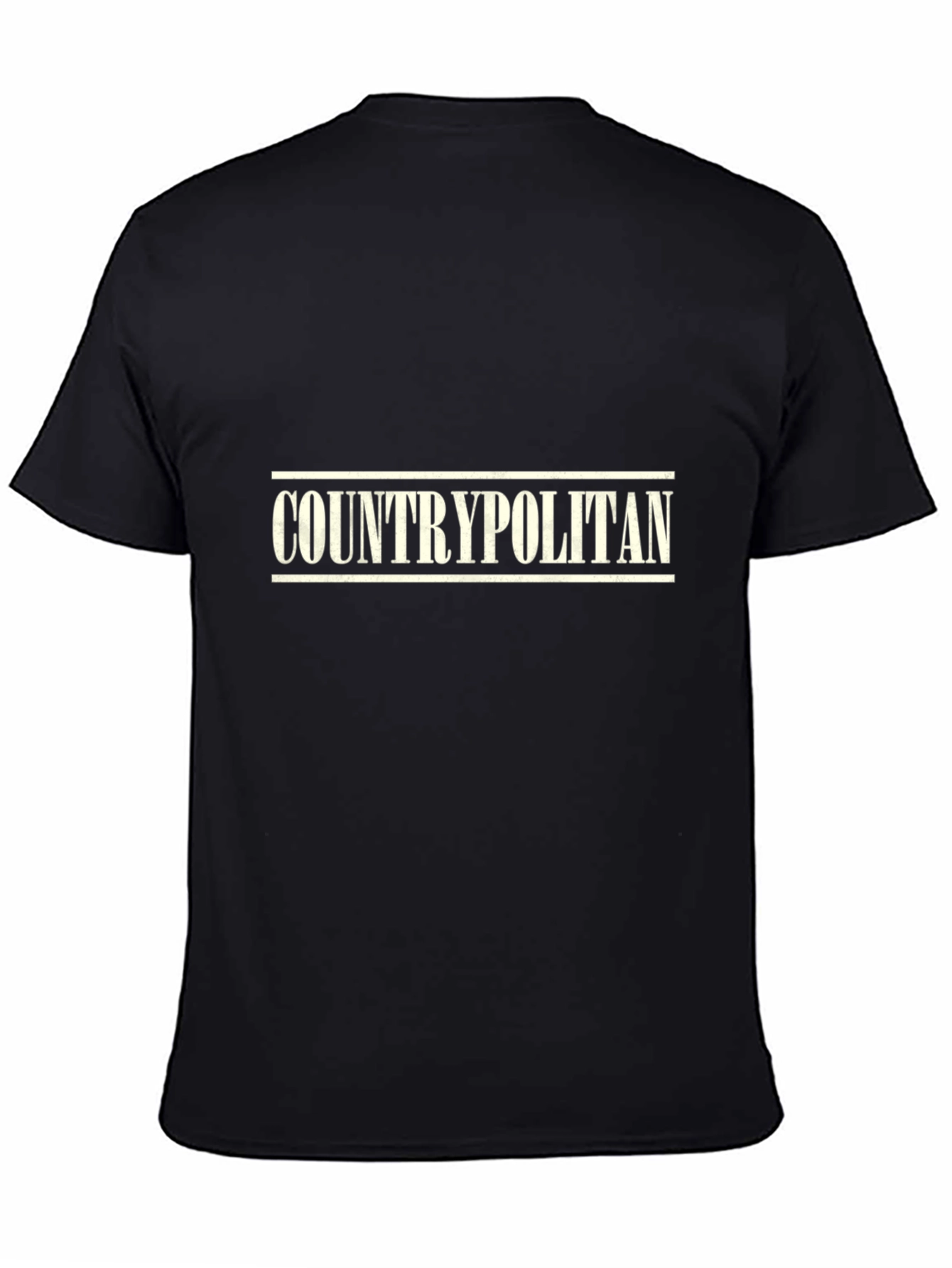 Countrypolitan Black T-Shirt