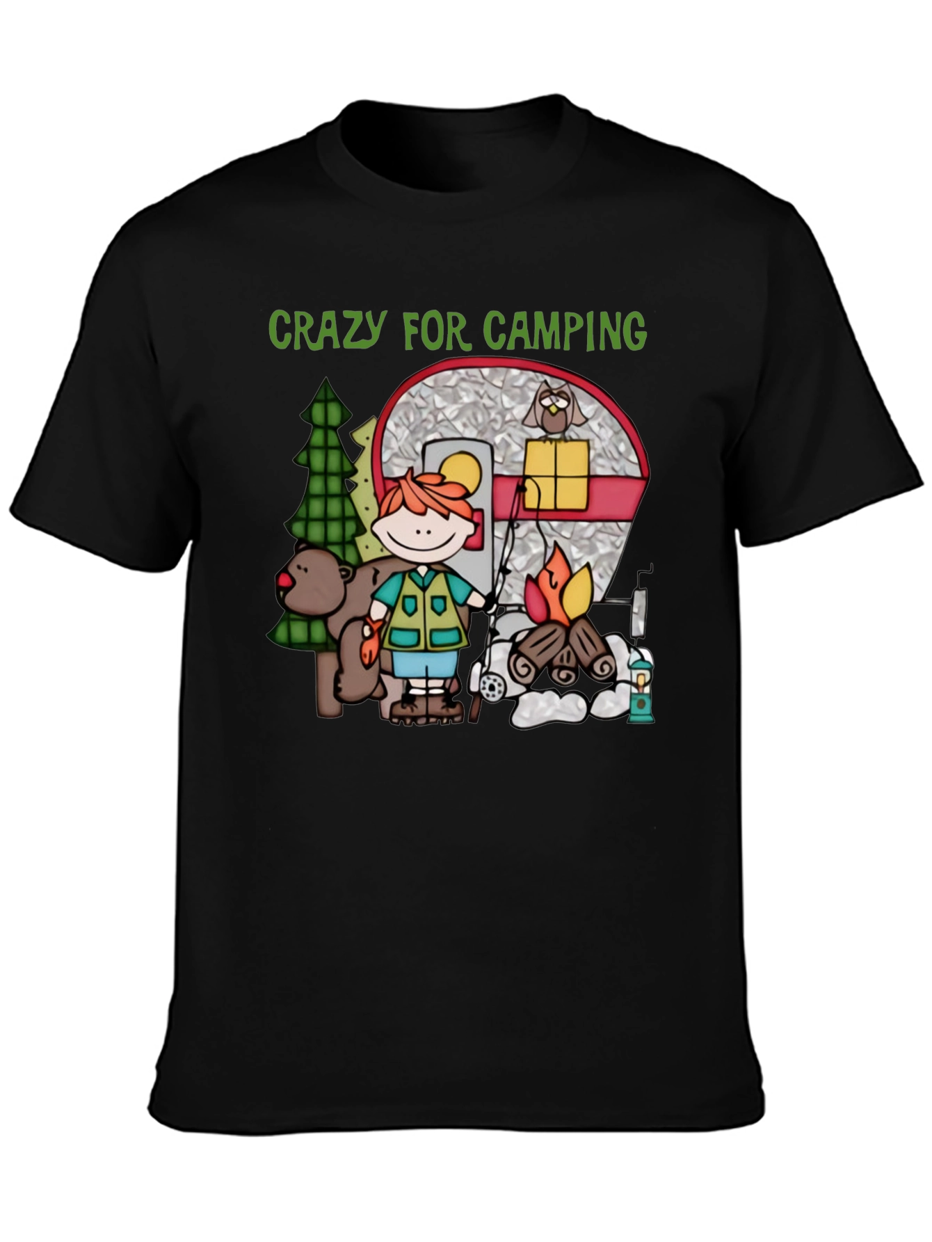 Crazy for Camping T-Shirt
