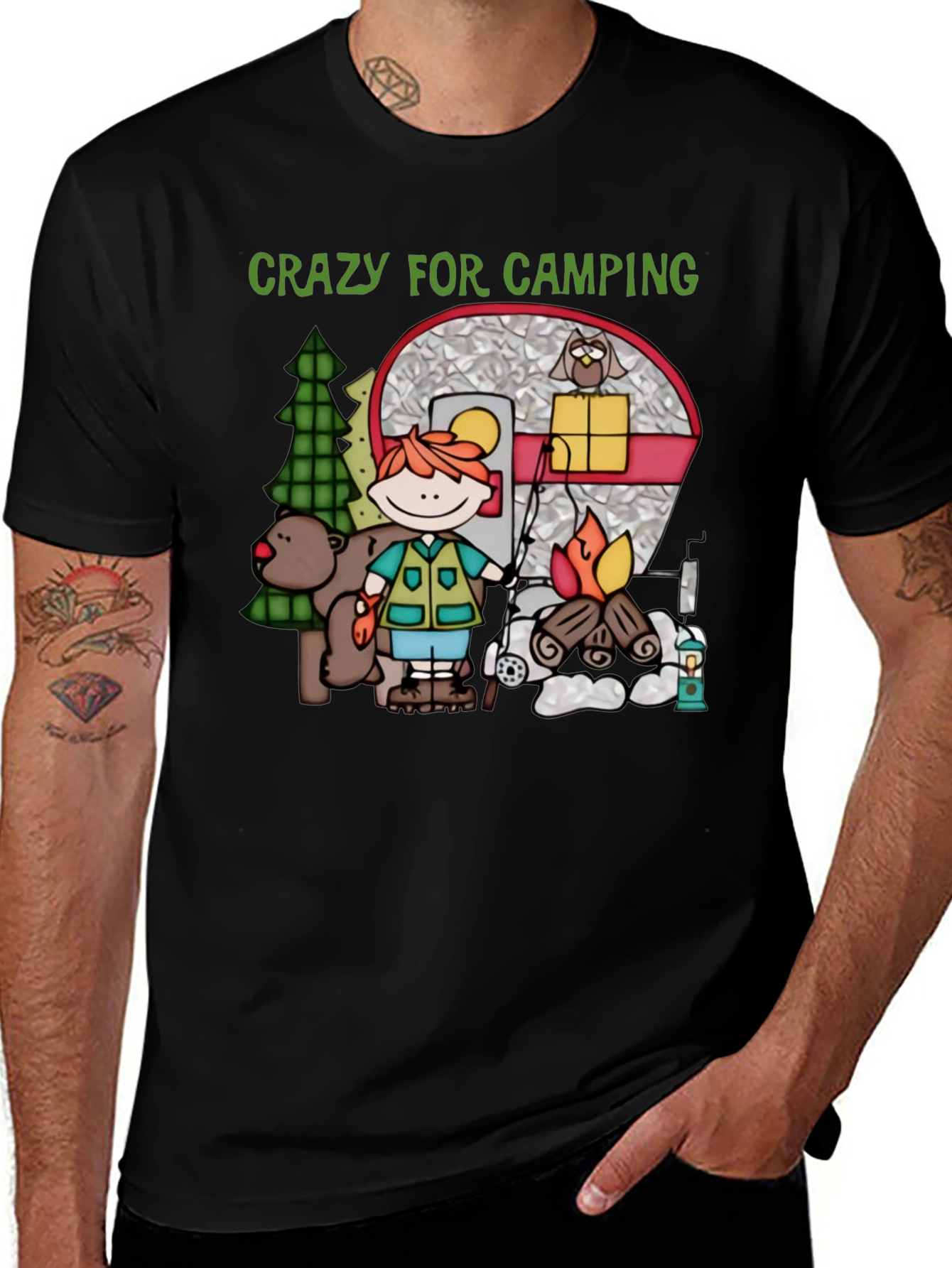 Crazy for Camping T-Shirt
