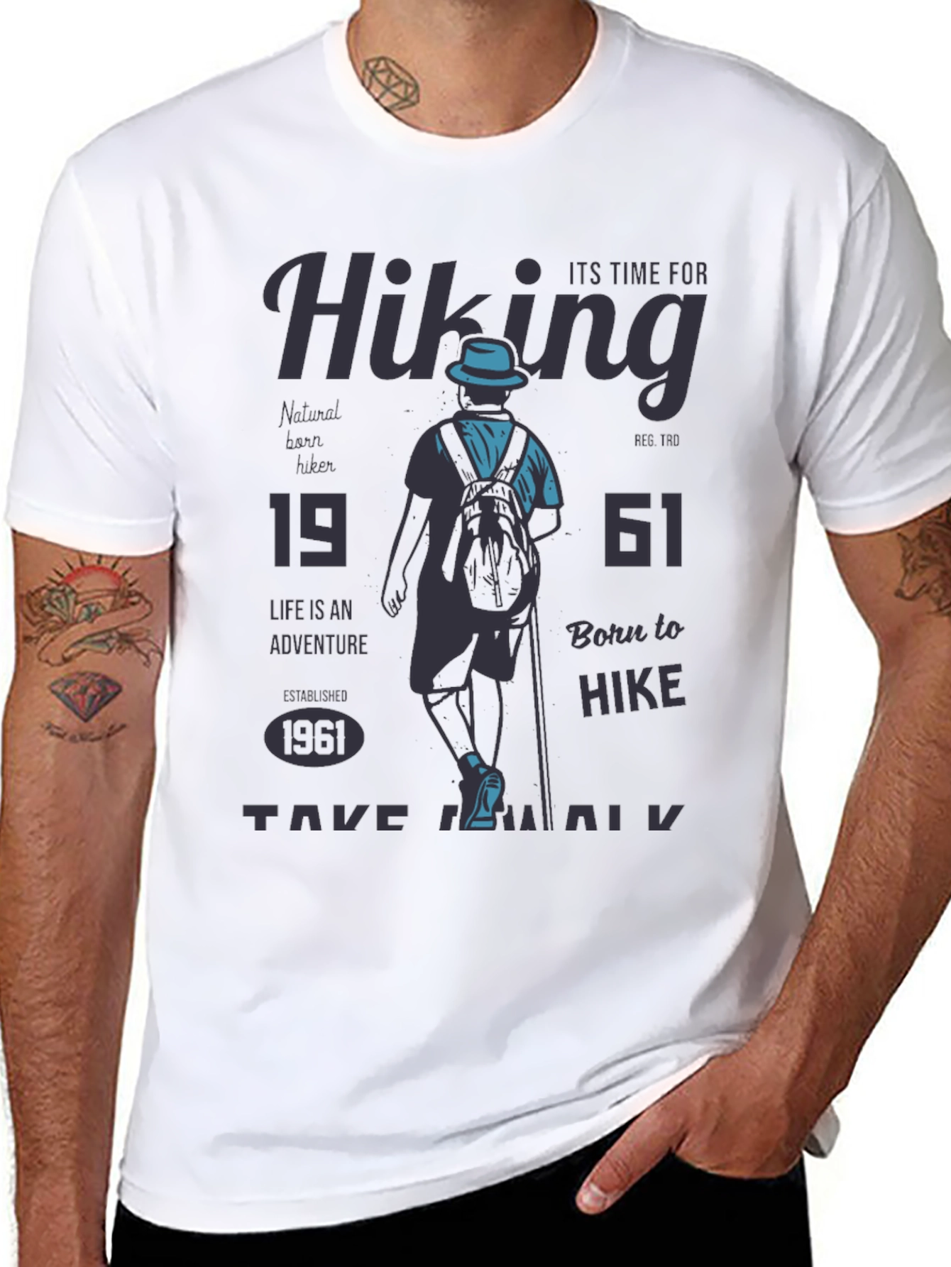 Hiking Adventure Graphic T-Shirt