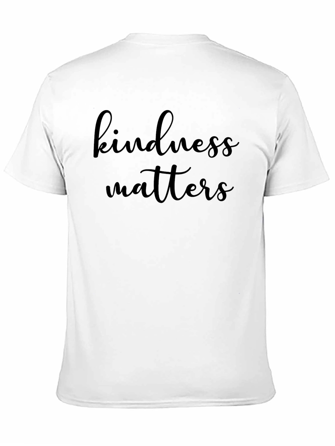 Kindness Matters Black Graphic Tee - Unisex