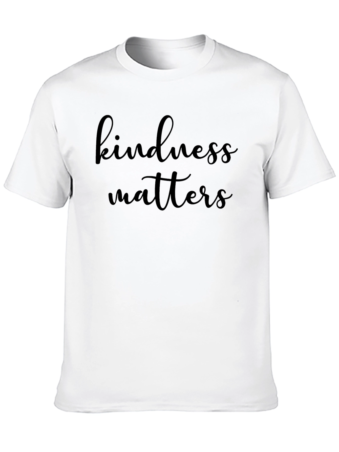 Kindness Matters Black Graphic Tee - Unisex