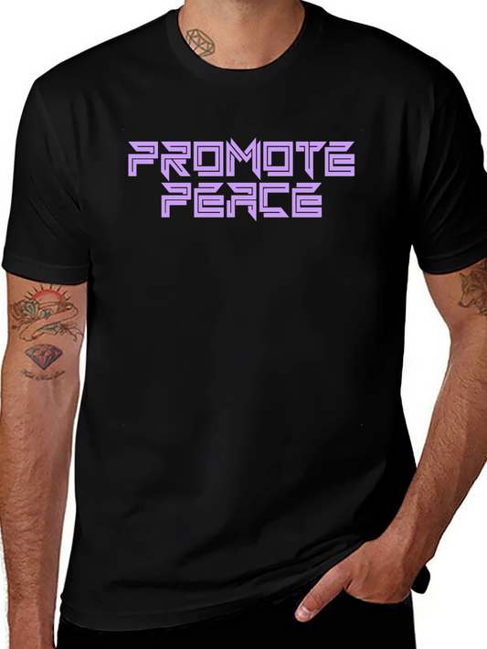 Promote Peace T-Shirt - Black